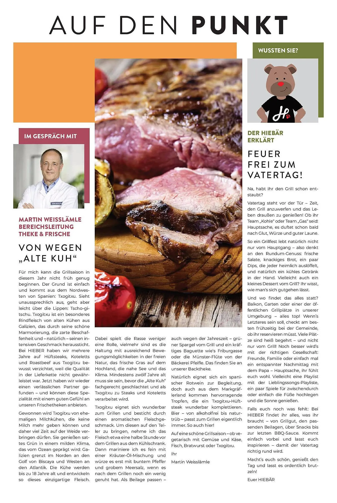 Hieber's Frische Center Prospekt von 25. Mai bis 31. Mai 2025 - Prospekt seite 5