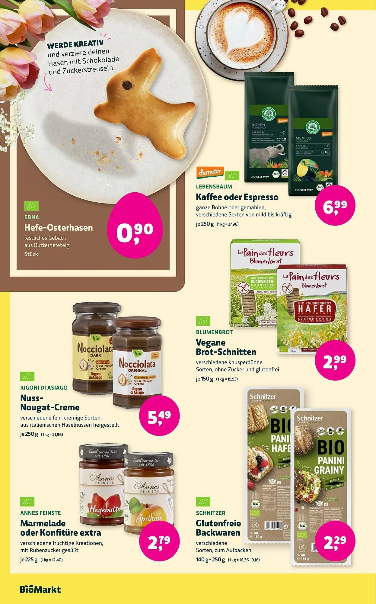 Aleco Biomarkt Prospekt von 25. März bis 7. April 2026 - Prospekt seite 12