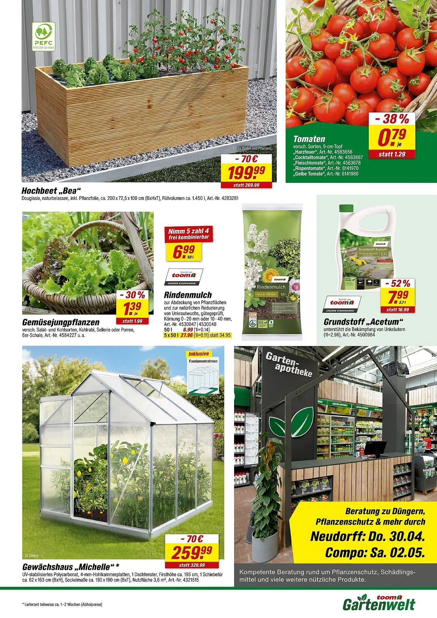 Toom Baumarkt Prospekt von 27. April bis 2. Mai 2026 - Prospekt seite 3