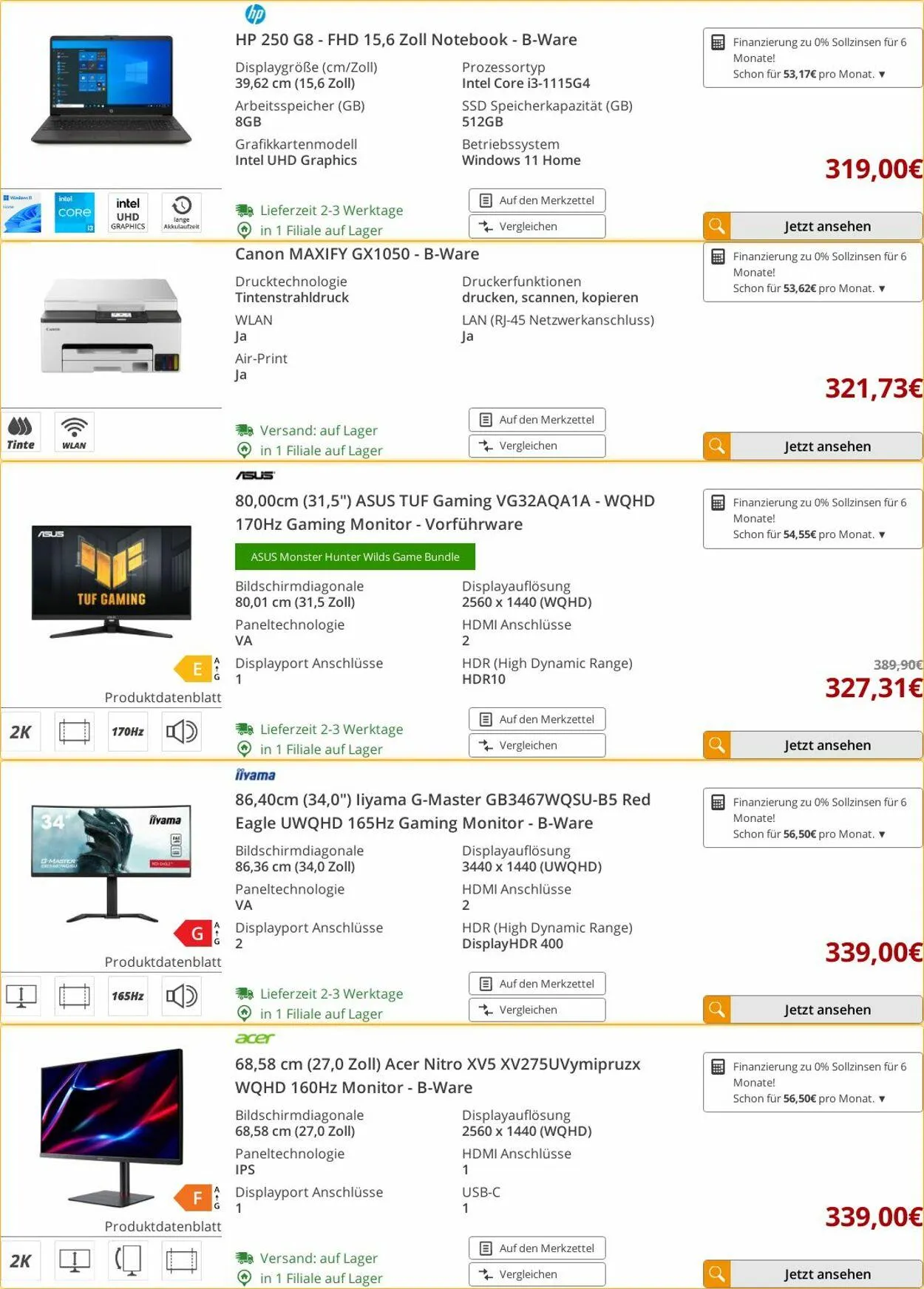 ARLT Computer Aktueller Prospekt von 10. März bis 16. März 2025 - Prospekt seite 31