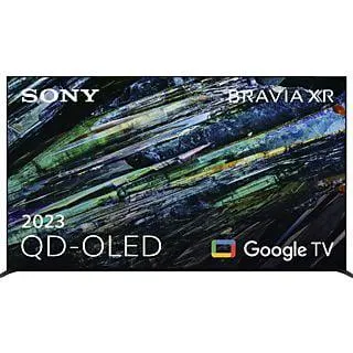 SONY BRAVIA XR-55A95L OLED TV (Flat, 55 Zoll / 139 cm, QLED 4K, SMART TV, Google TV)