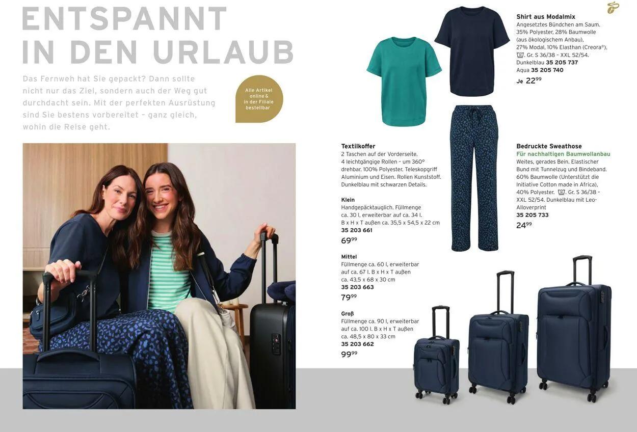 Tchibo Aktueller Prospekt von 15. April bis 29. April 2025 - Prospekt seite 2