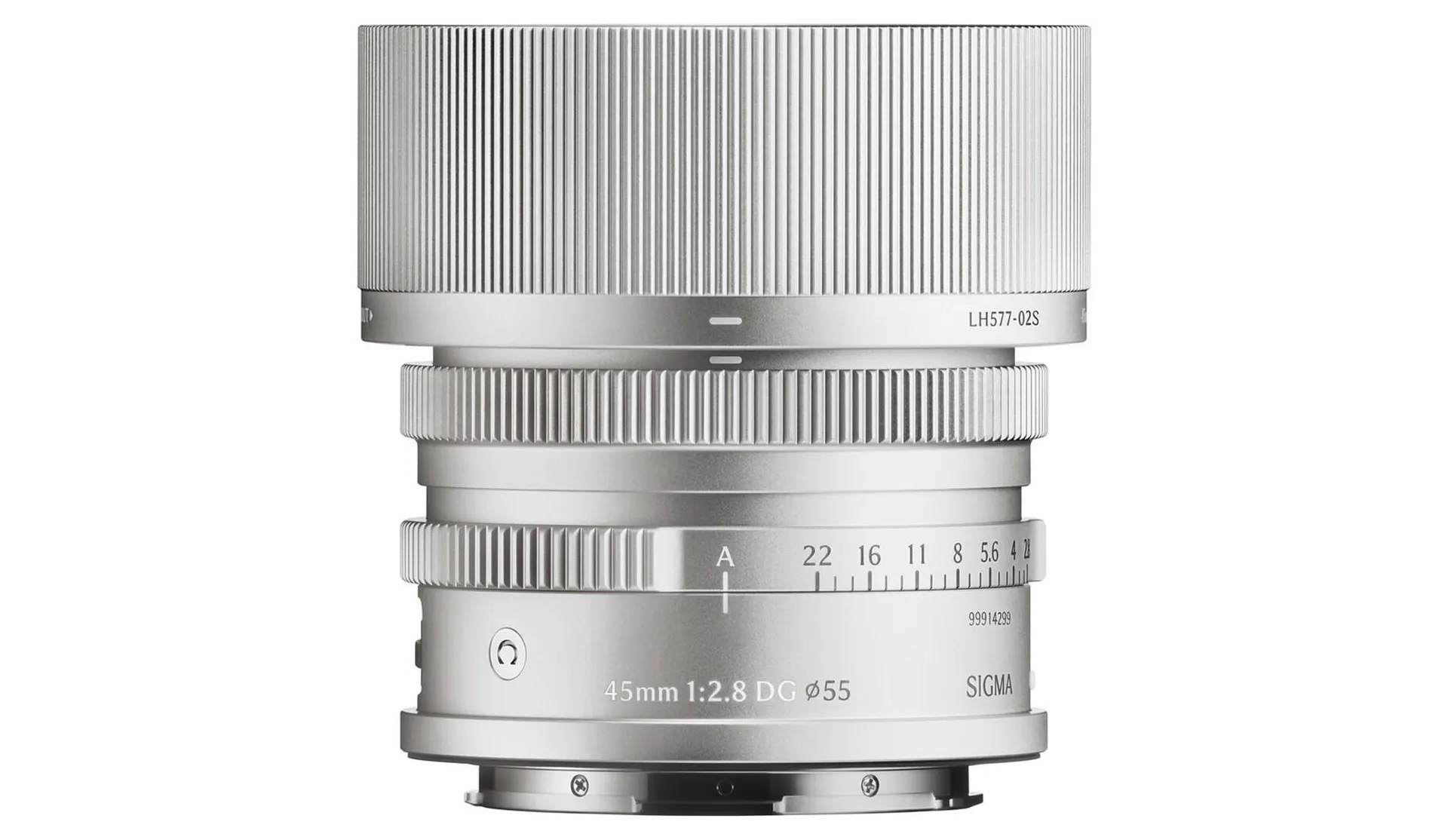 Sigma 45/2,8 DG Contemporary L-Mount silber
