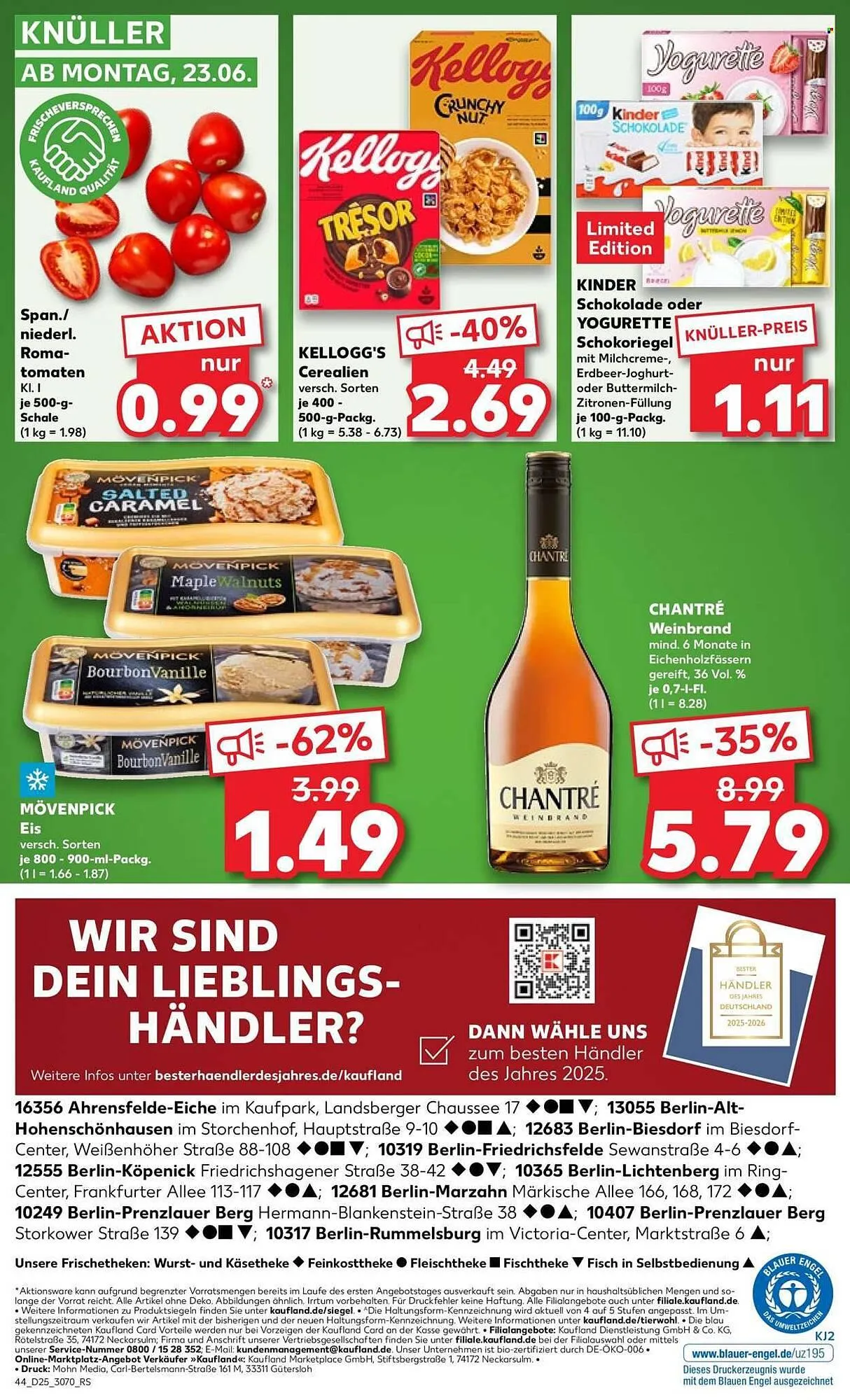 Kaufland Prospekt von 19. Juni bis 25. Juni 2025 - Prospekt seite 44