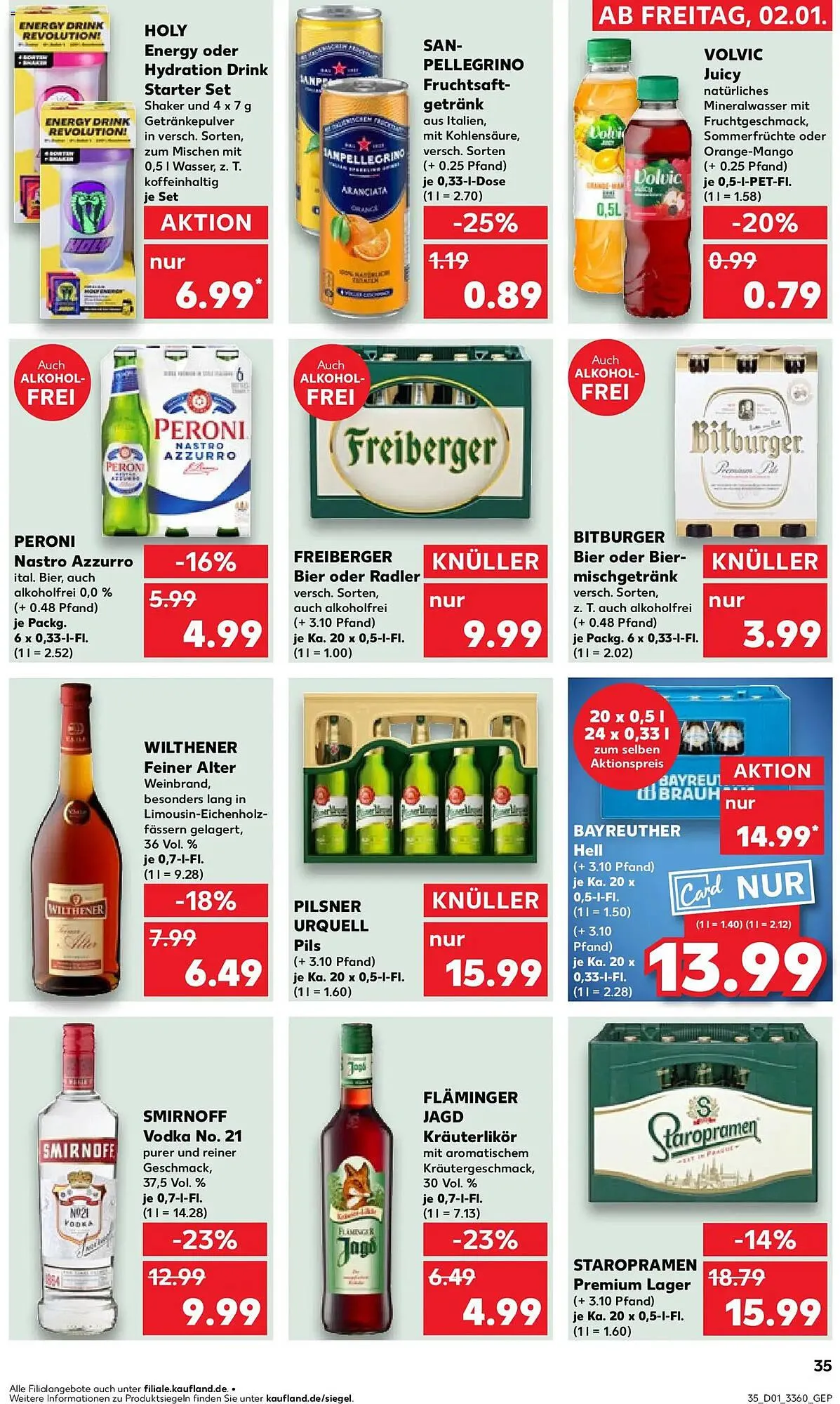 Kaufland Prospekt von 2. Januar bis 7. Januar 2026 - Prospekt seite 35