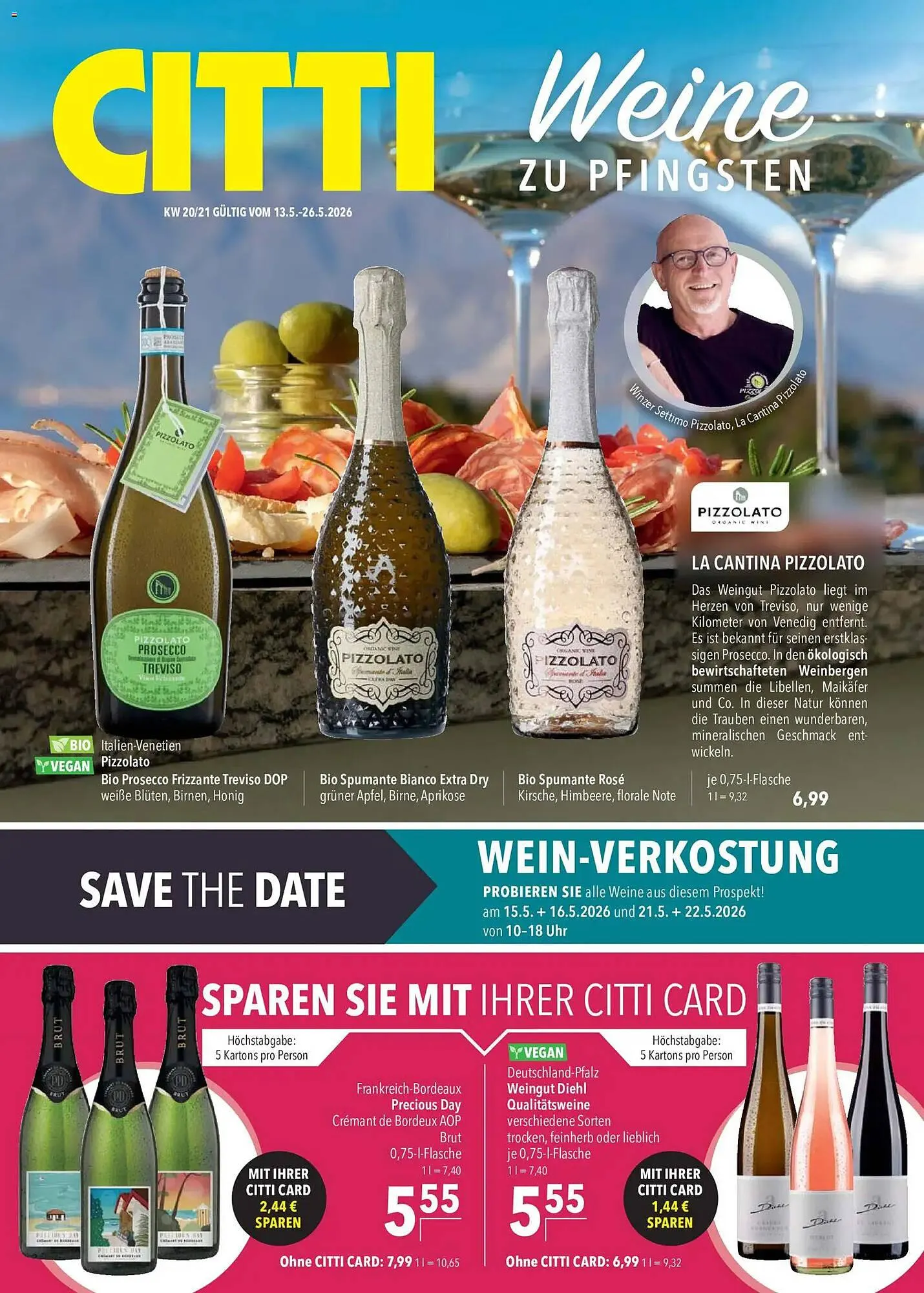 CITTI Markt Prospekt von 13. Mai bis 26. Mai 2026 - Prospekt seite 1