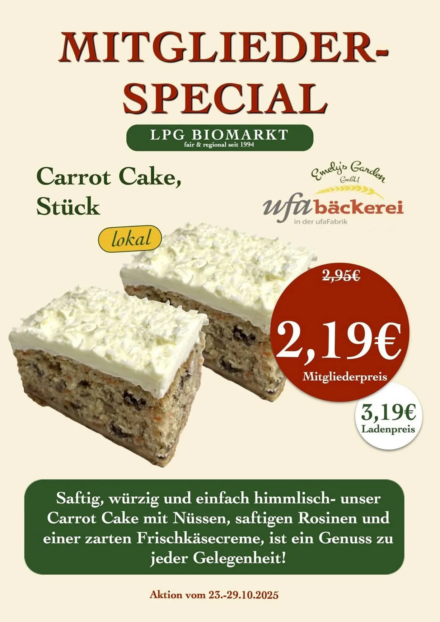 LPG Biomarkt Prospekt von 23. Oktober bis 29. Oktober 2025 - Prospekt seite 8