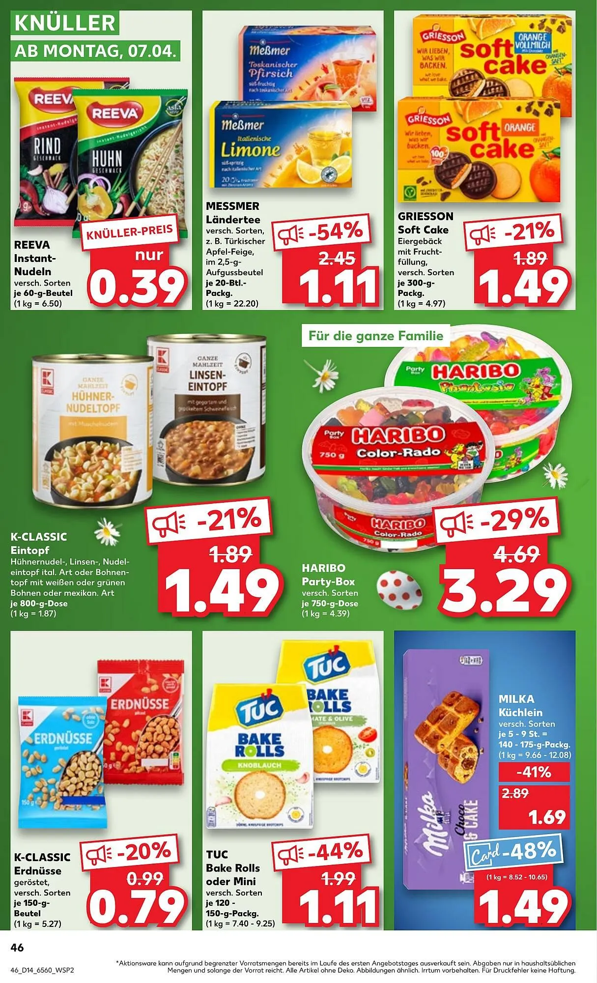 Kaufland Prospekt von 3. April bis 9. April 2025 - Prospekt seite 46