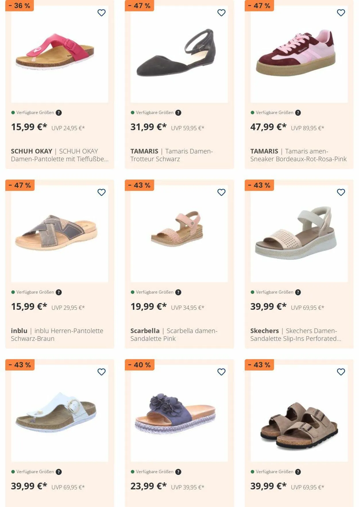 SCHUH OKAY Aktueller Prospekt von 11. August bis 20. August 2025 - Prospekt seite 7