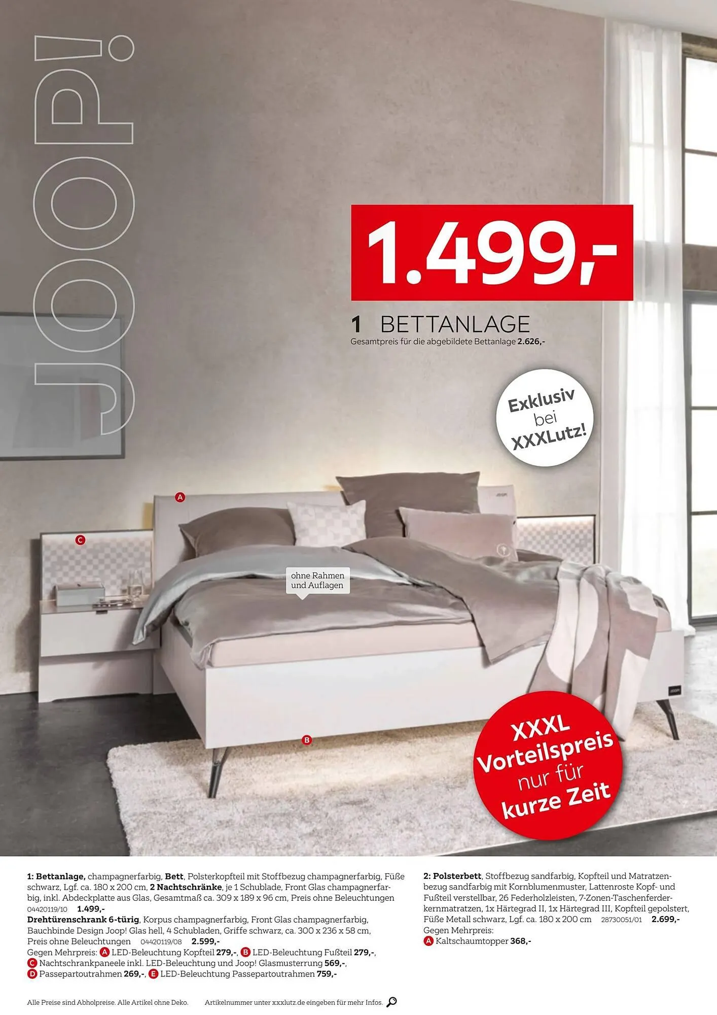 XXXLutz Prospekt von 30. März bis 13. April 2026 - Prospekt seite 6