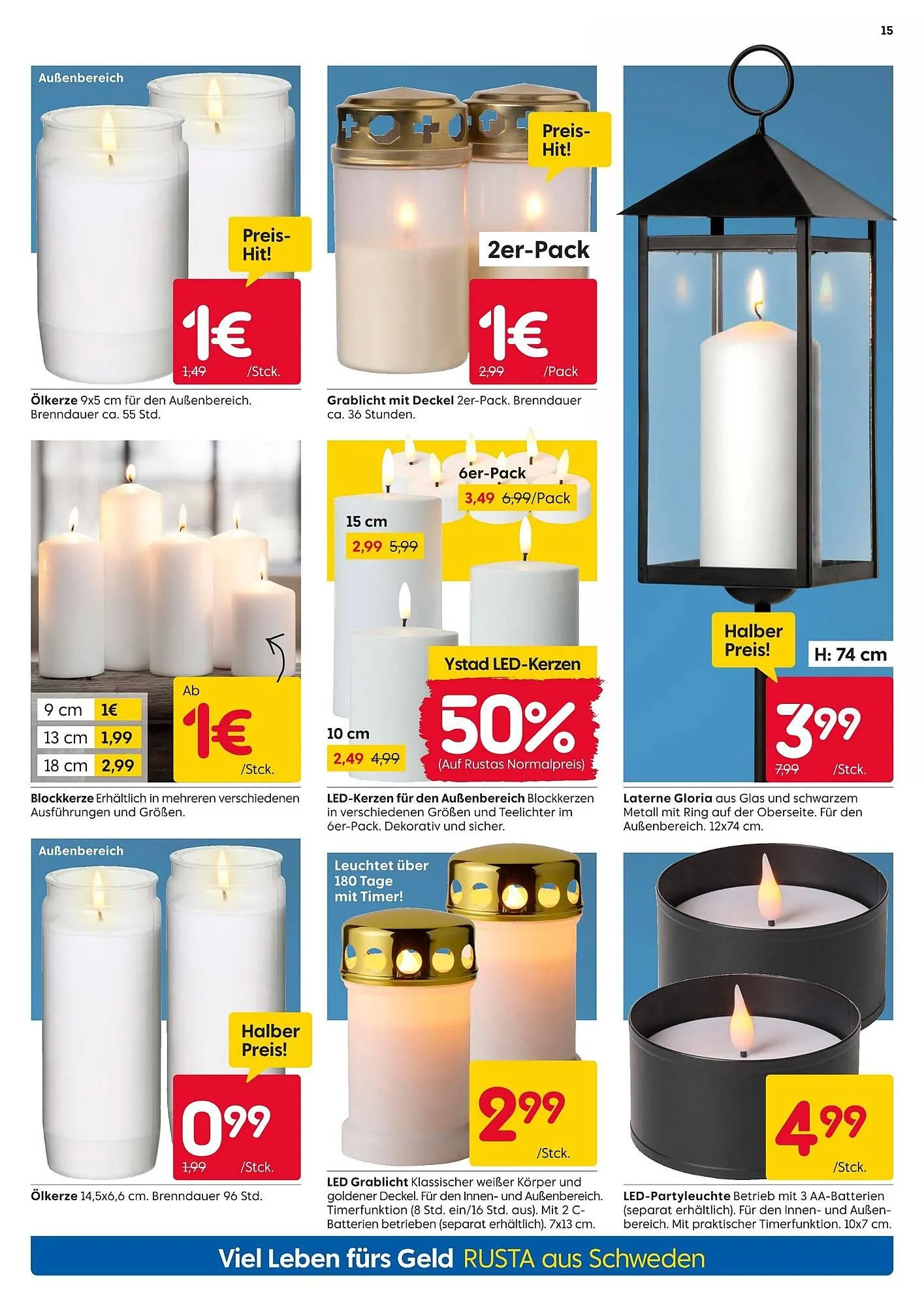 Rusta Prospekt von 18. Oktober bis 24. Oktober 2025 - Prospekt seite 15