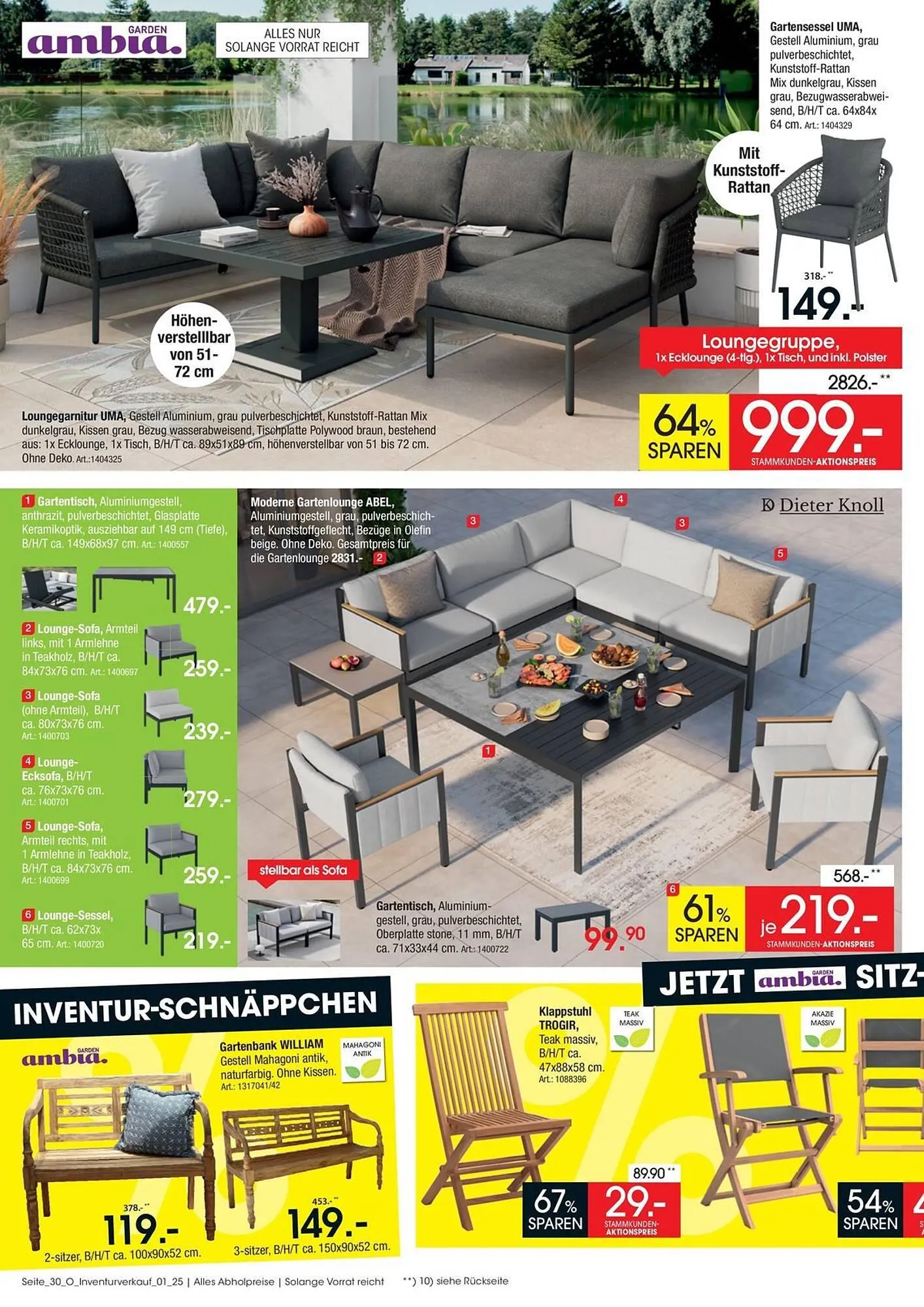 Zurbrüggen Prospekt von 31. Mai bis 6. Juni 2025 - Prospekt seite 30