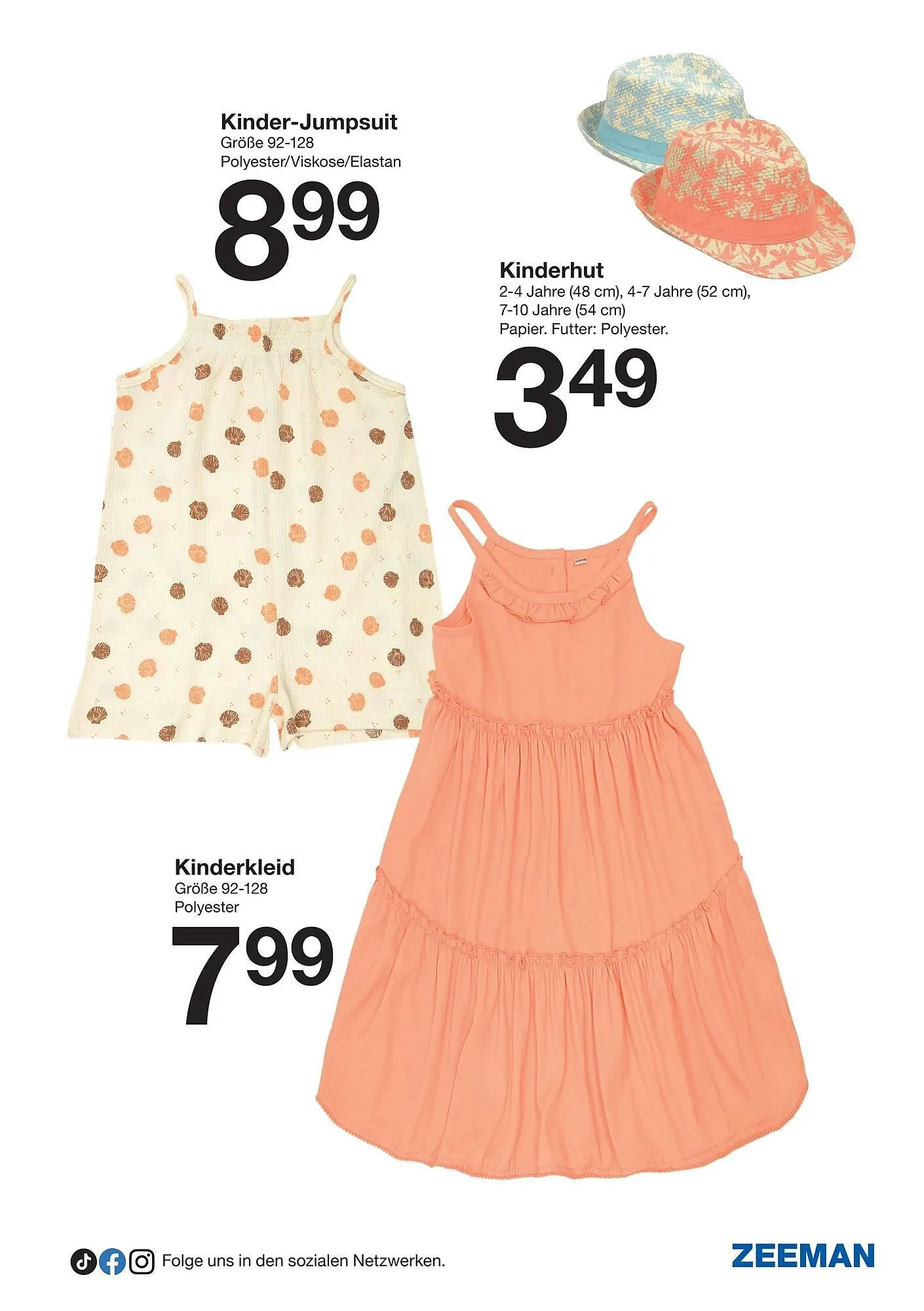 Zeeman Prospekt von 3. Mai bis 10. Mai 2025 - Prospekt seite 9