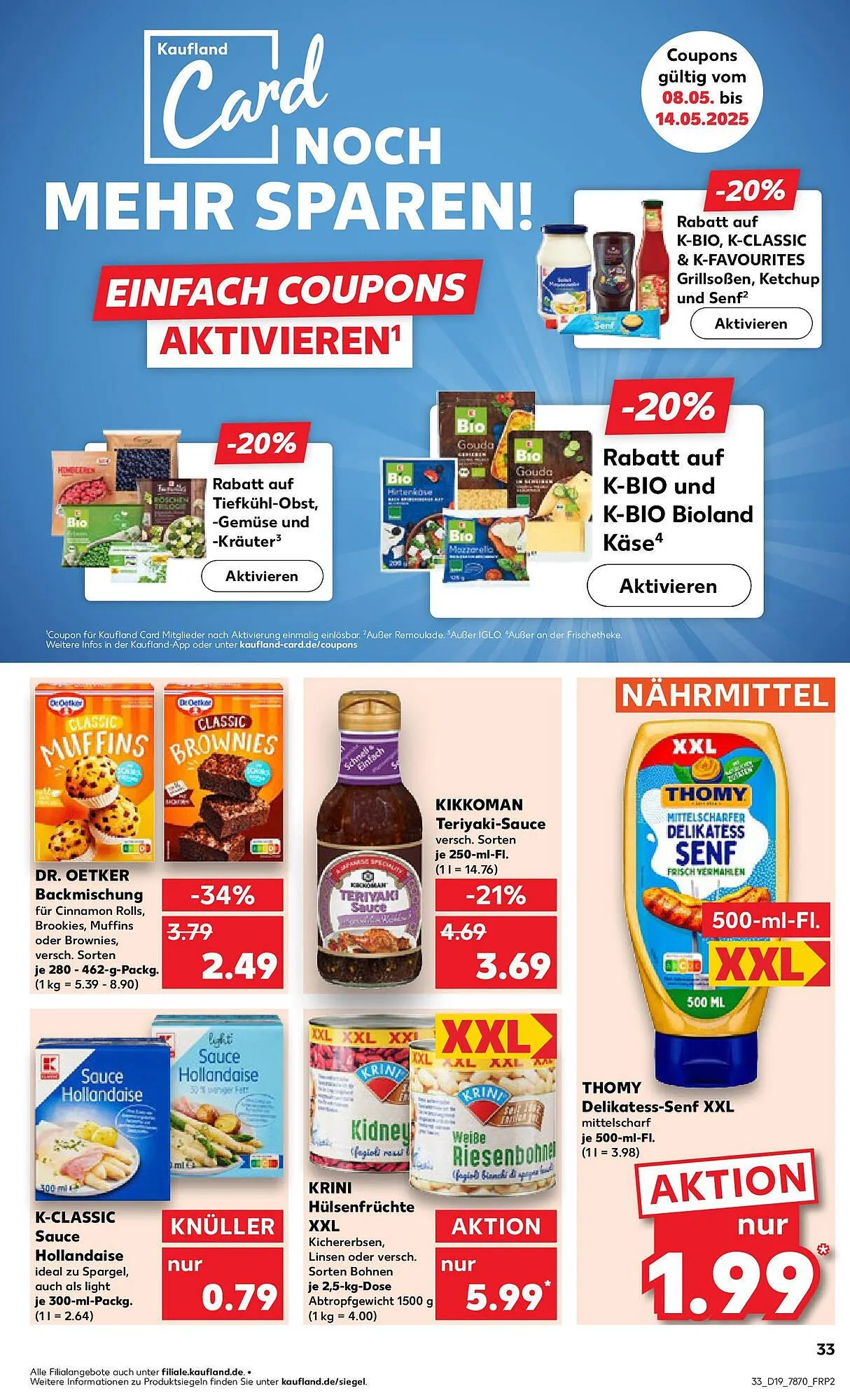 Kaufland Prospekt - Regio-Wochen von 7. Mai bis 14. Mai 2025 - Prospekt seite 33