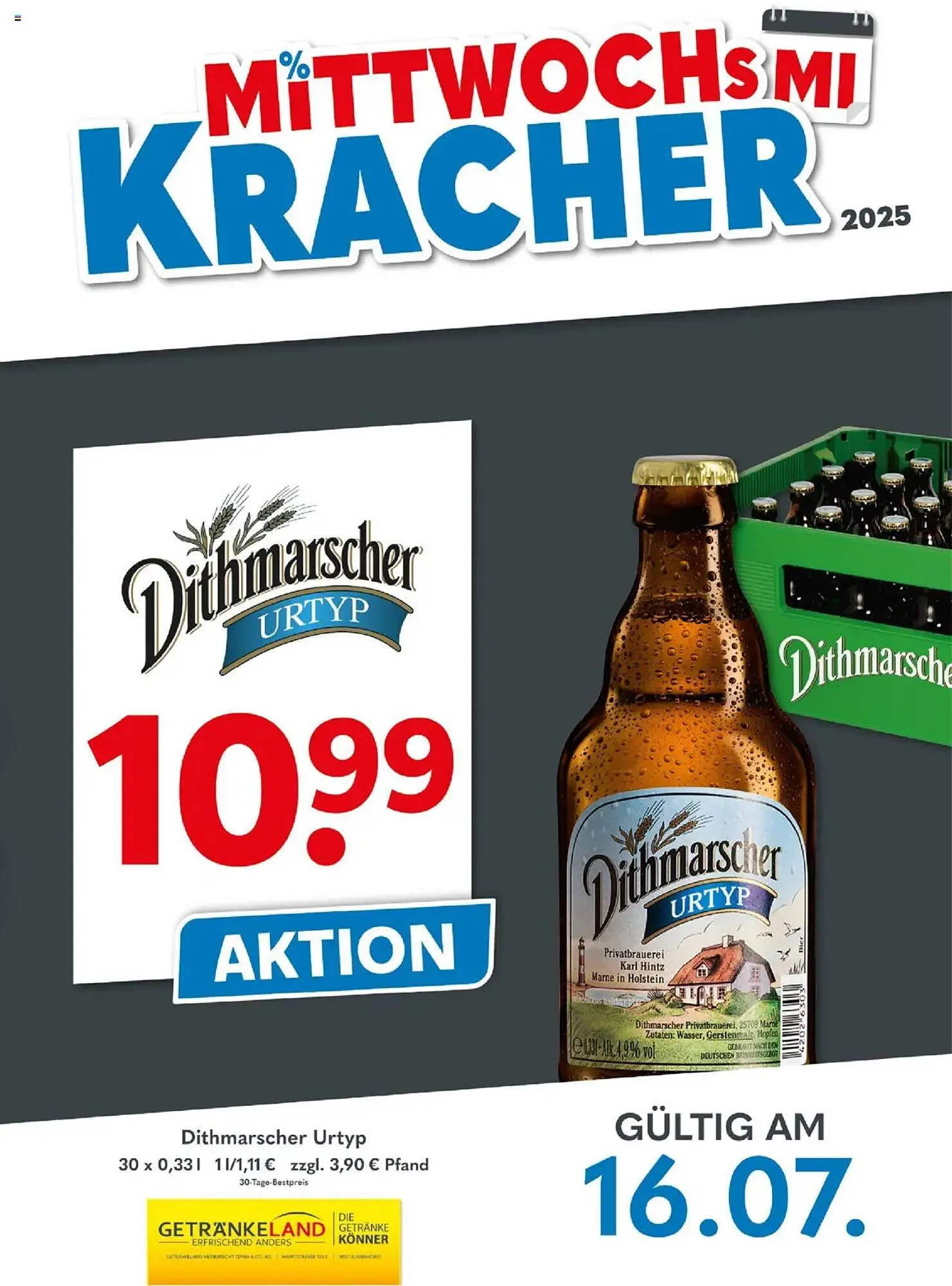 Getränkeland Prospekt von 6. Juli bis 31. Juli 2025 - Prospekt seite 4