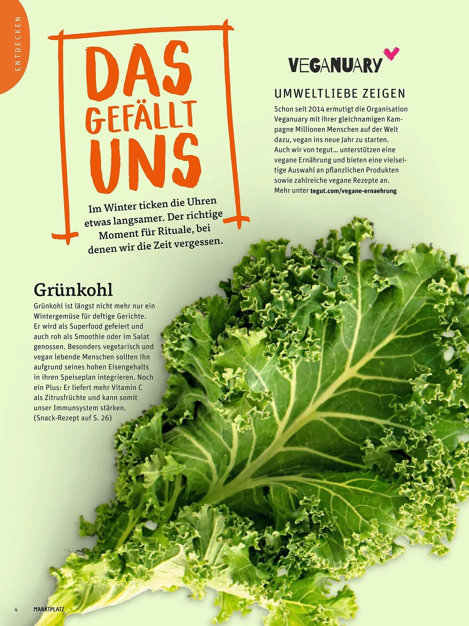 tegut Prospekt von 13. Januar bis 18. Januar 2025 - Prospekt seite 4