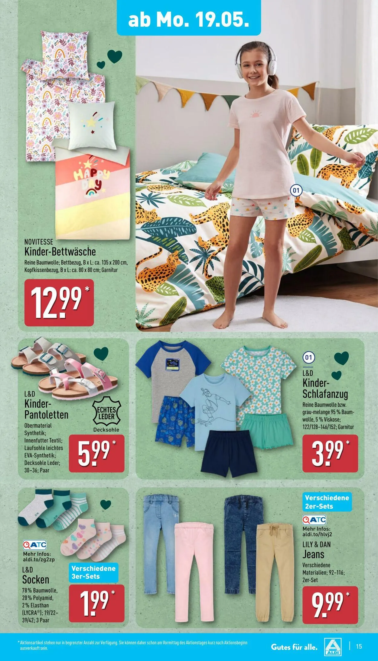 Aldi-Nord von 12. Mai bis 17. Mai 2025 - Prospekt seite 19