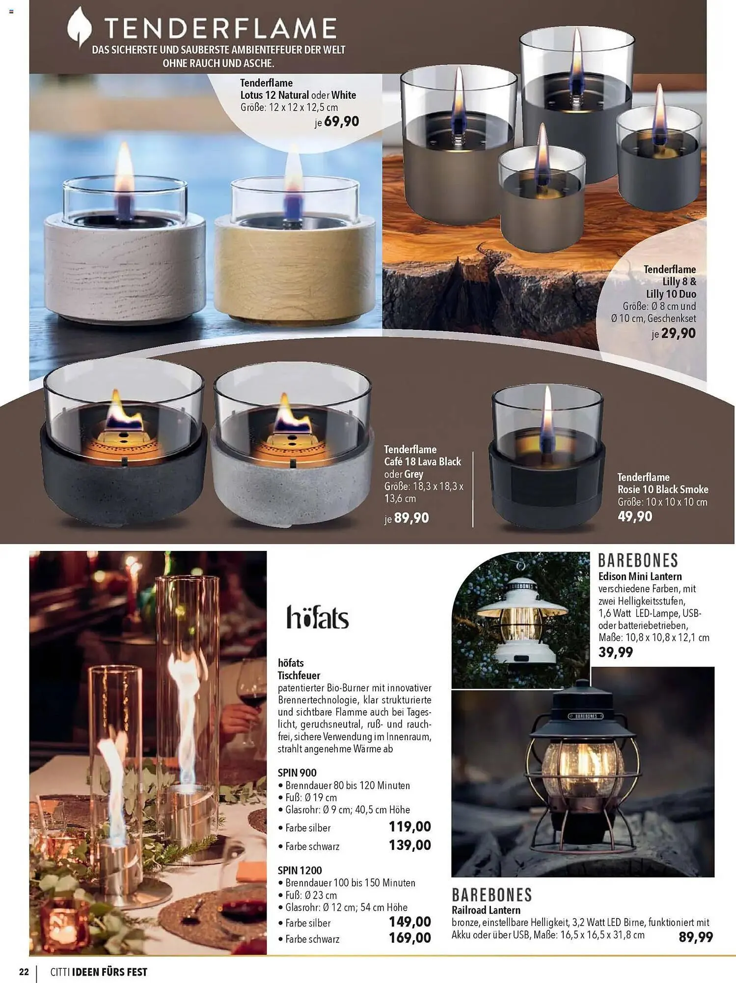 CITTI Markt Prospekt von 26. November bis 9. Dezember 2025 - Prospekt seite 22