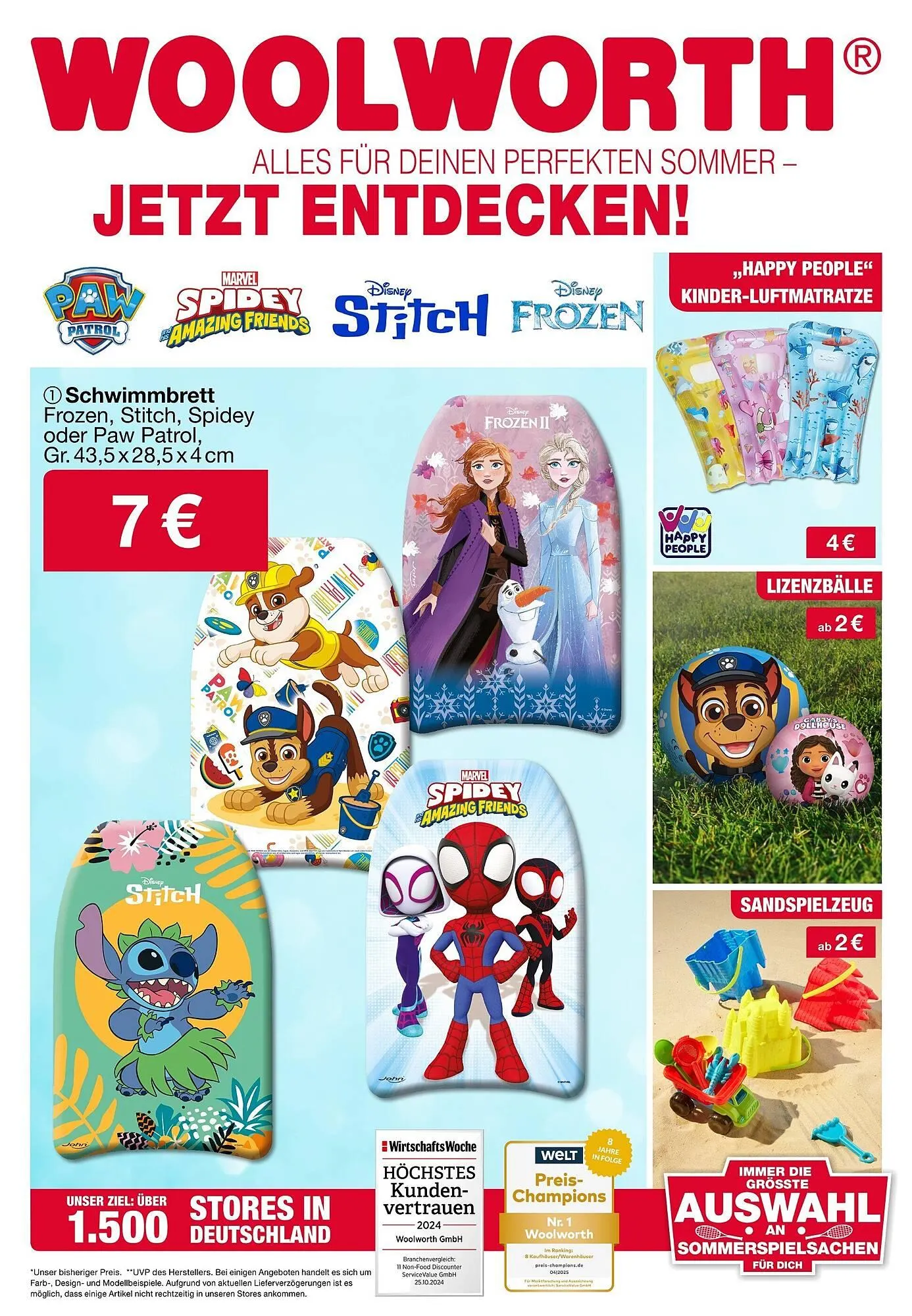 Woolworth Prospekt von 27. Juni bis 7. Juli 2025 - Prospekt seite 74