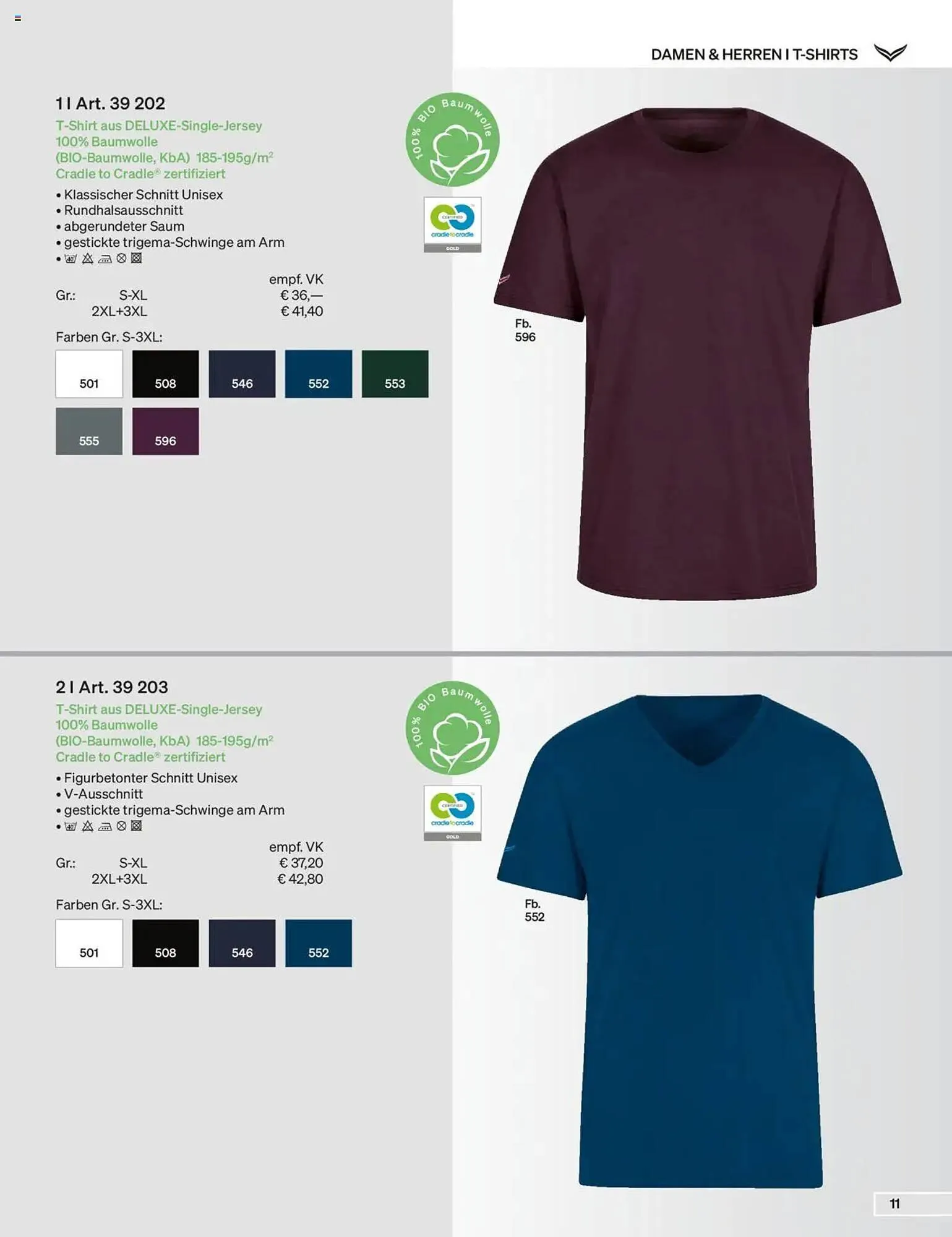 Trigema Prospekt von 17. Februar bis 17. August 2025 - Prospekt seite 11