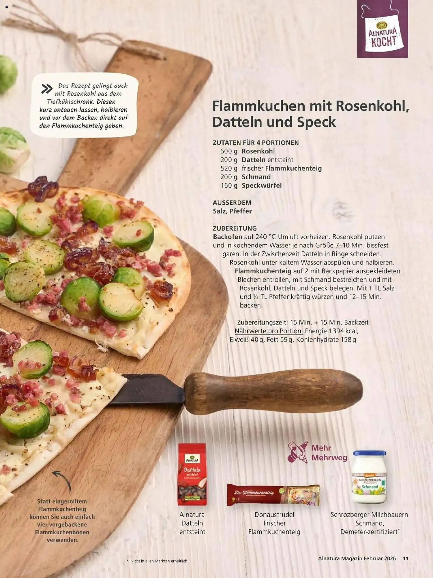 Alnatura Prospekt von 1. Februar bis 28. Februar 2026 - Prospekt seite 11