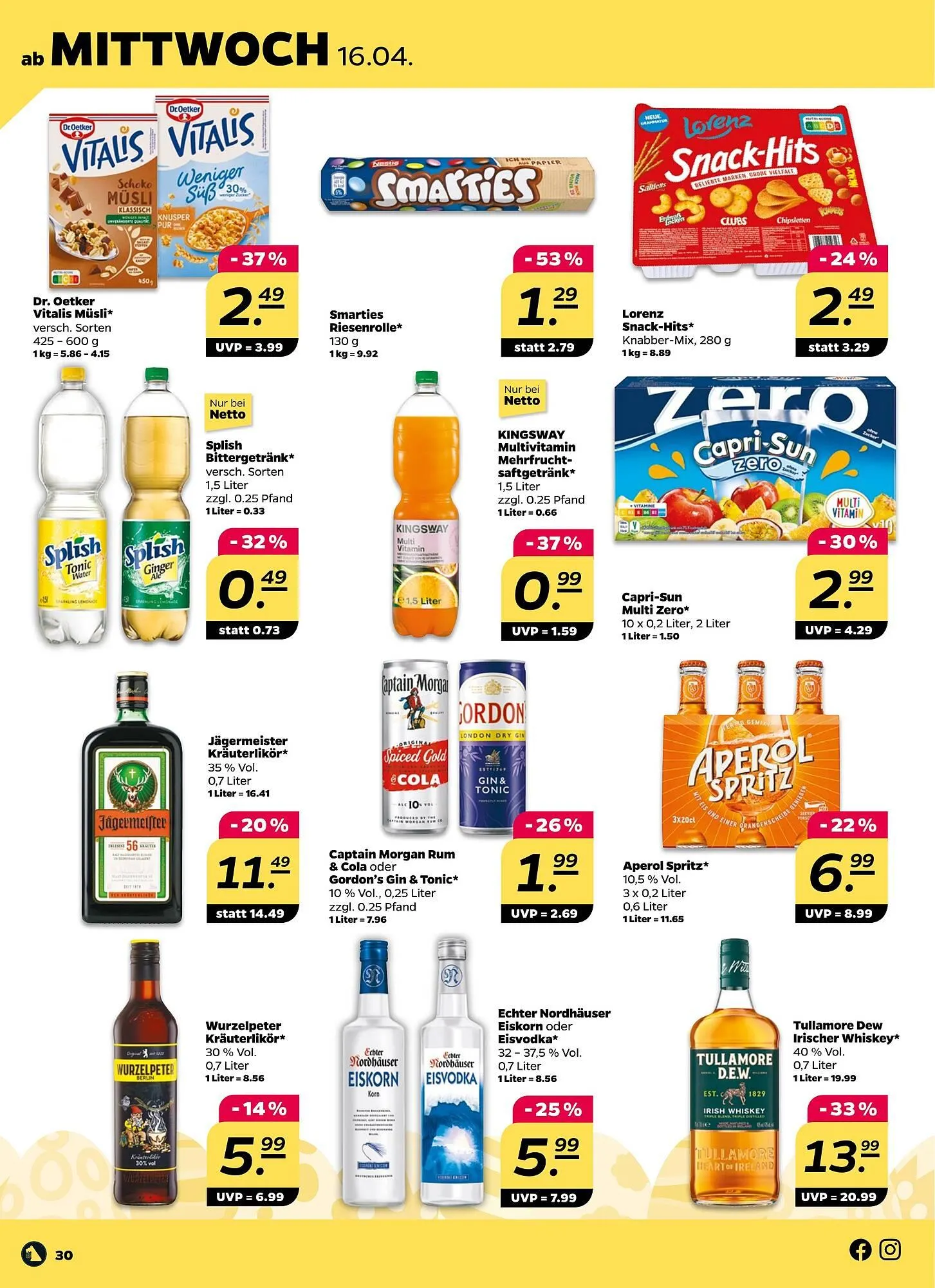 NETTO Prospekt von 14. April bis 19. April 2025 - Prospekt seite 30