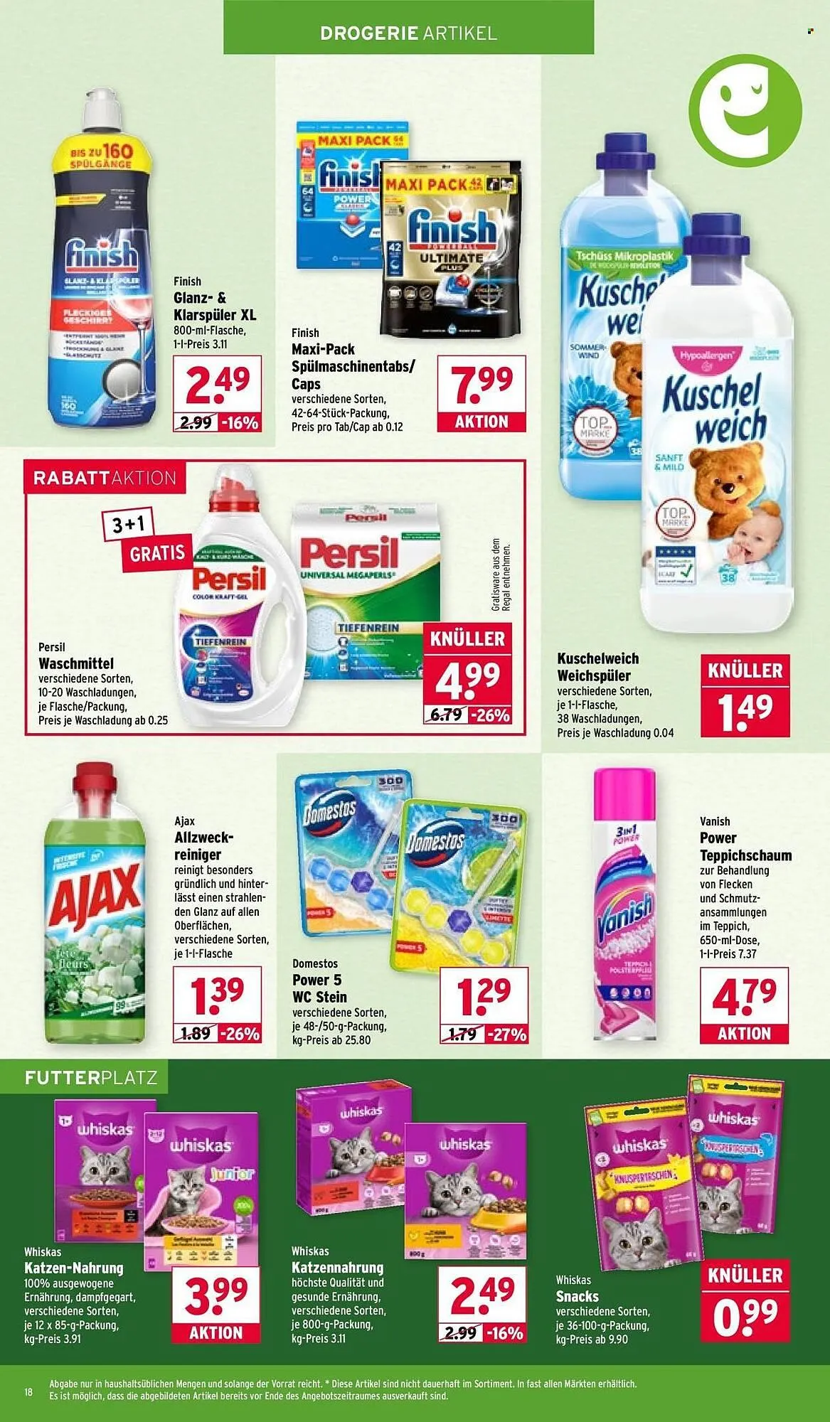 Wasgau Prospekt von 16. Februar bis 21. Februar 2026 - Prospekt seite 18