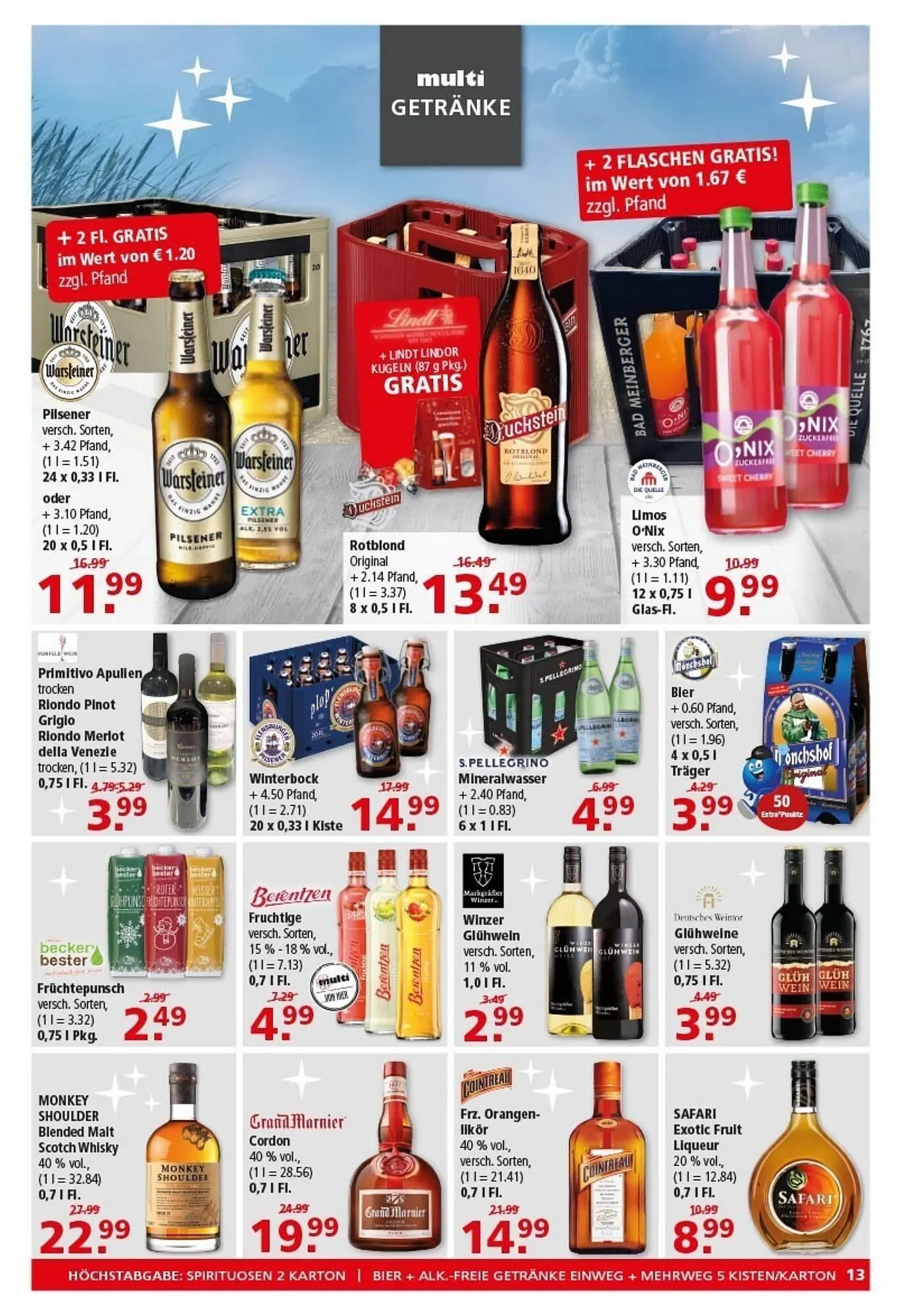 Multi Markt Prospekt von 24. November bis 29. November 2025 - Prospekt seite 13