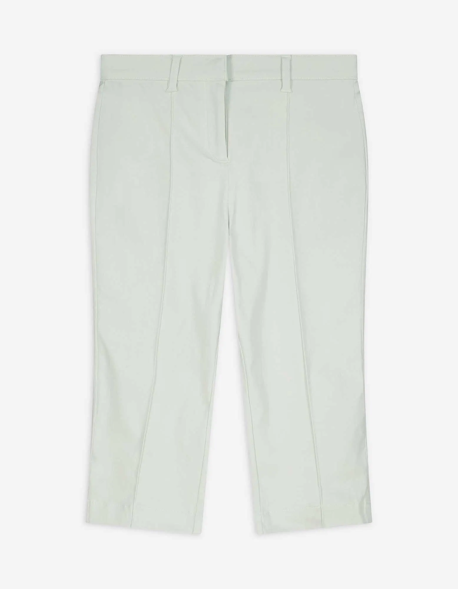 Caprihose - Viskose-Mix - hellgrün