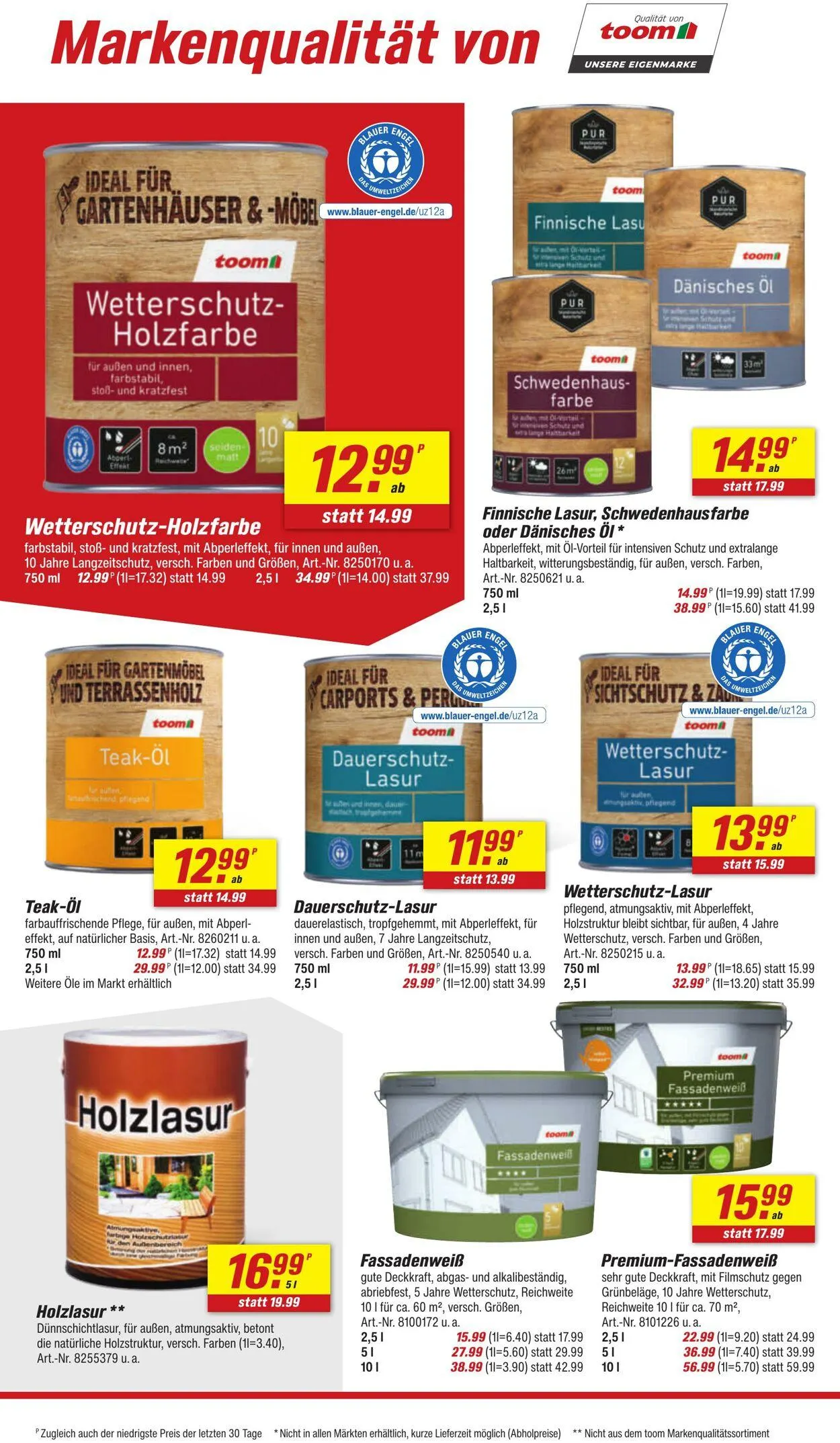 toom Baumarkt Aktueller Prospekt von 18. August bis 1. September 2025 - Prospekt seite 26