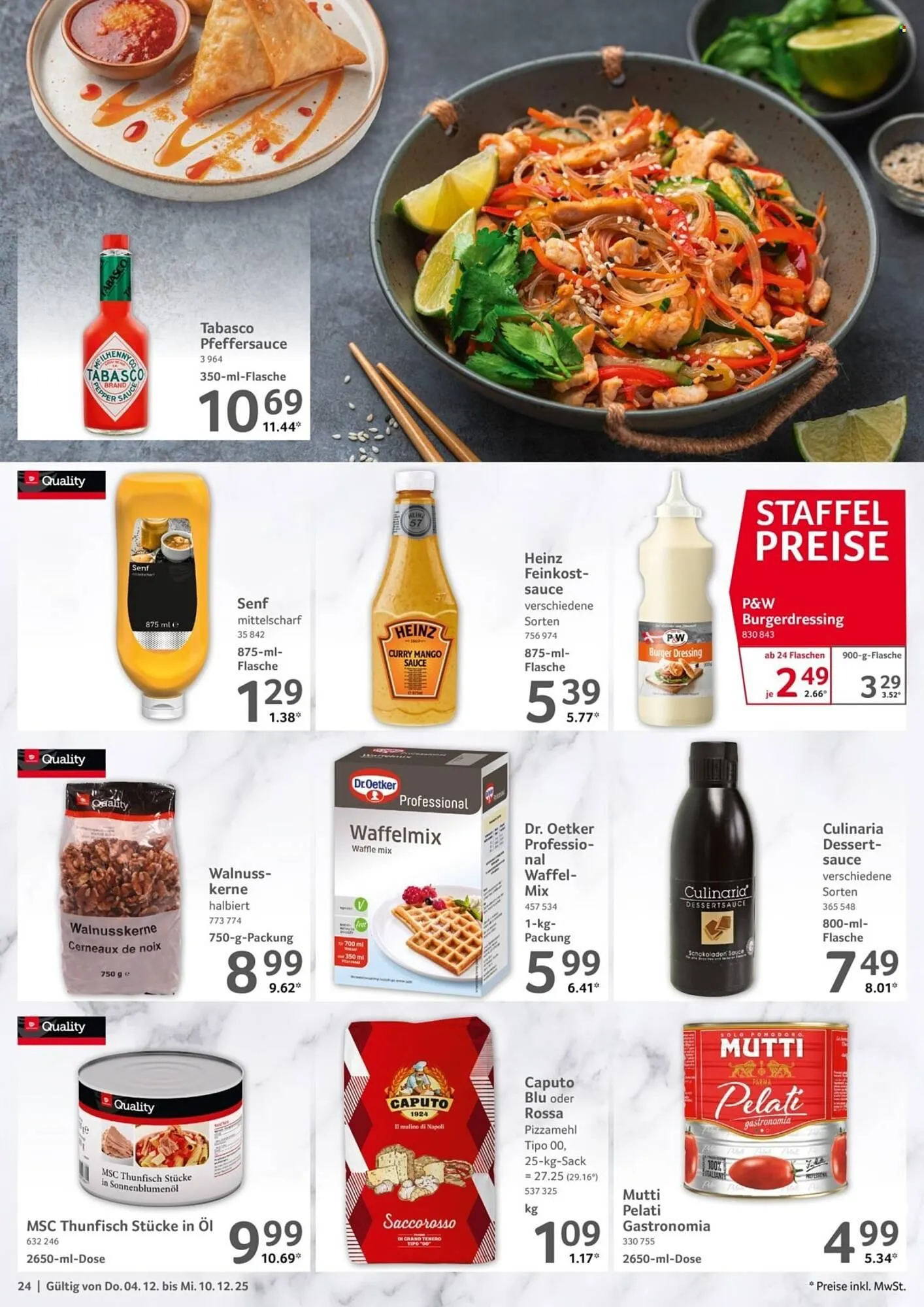 Selgros Prospekt von 4. Dezember bis 10. Dezember 2025 - Prospekt seite 24