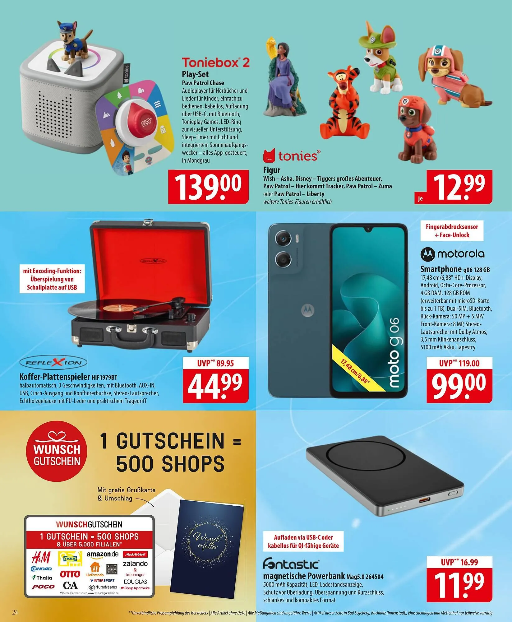 Famila Nord Ost Prospekt von 1. Dezember bis 6. Dezember 2025 - Prospekt seite 24