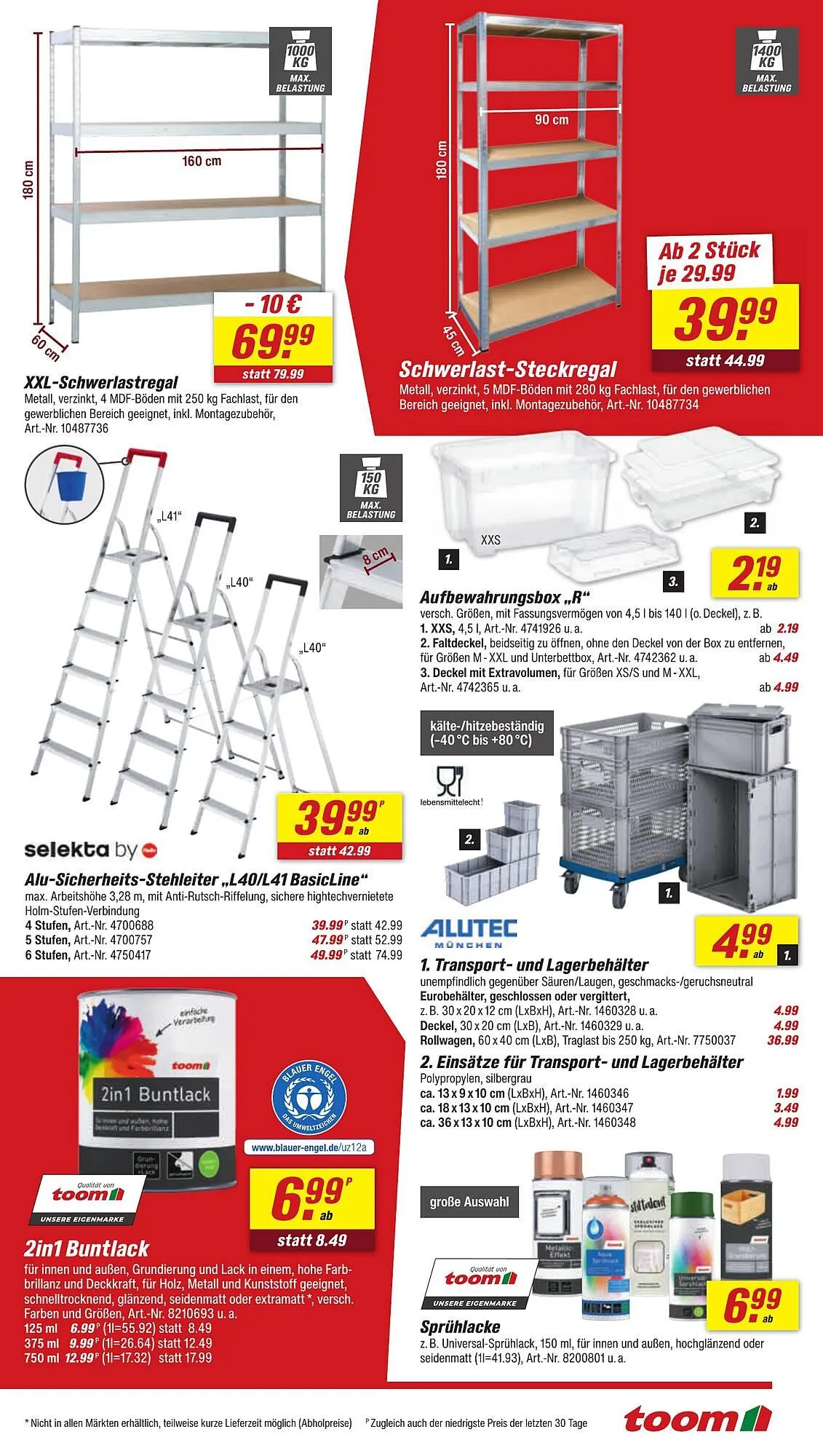 Toom Baumarkt Prospekt von 13. Dezember bis 24. Dezember 2025 - Prospekt seite 9