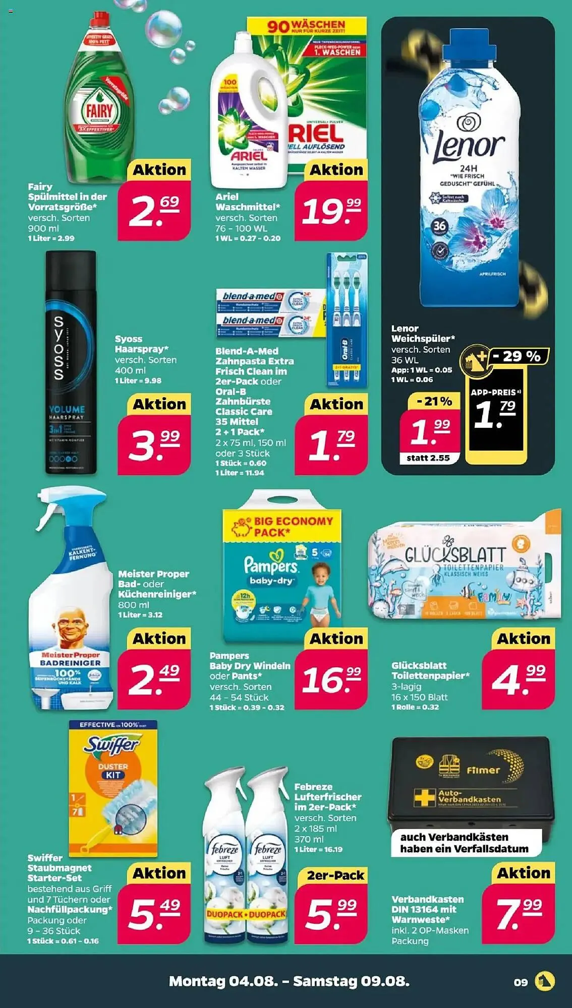 NETTO Prospekt von 4. August bis 9. August 2025 - Prospekt seite 9