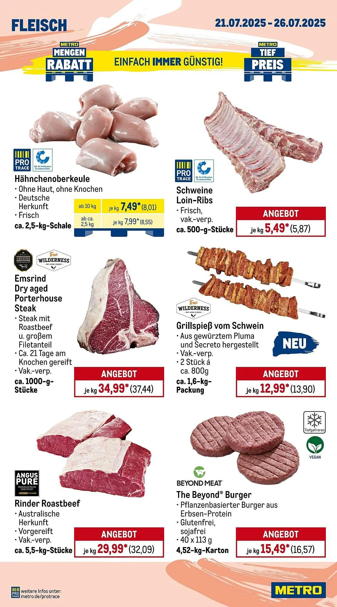 METRO Prospekt von 21. Juli bis 27. Juli 2025 - Prospekt seite 3