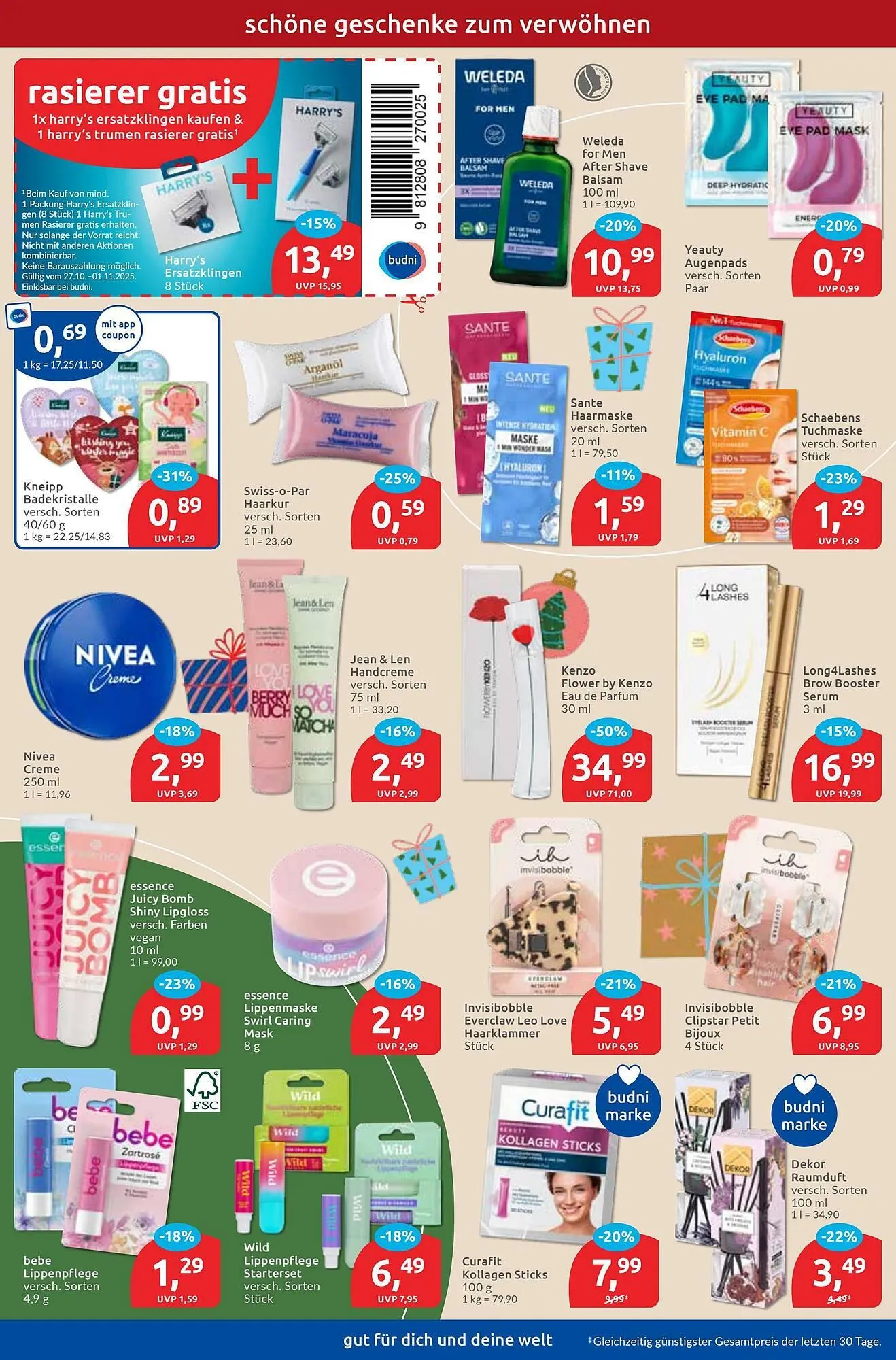 Budni Prospekt von 27. Oktober bis 1. November 2025 - Prospekt seite 10