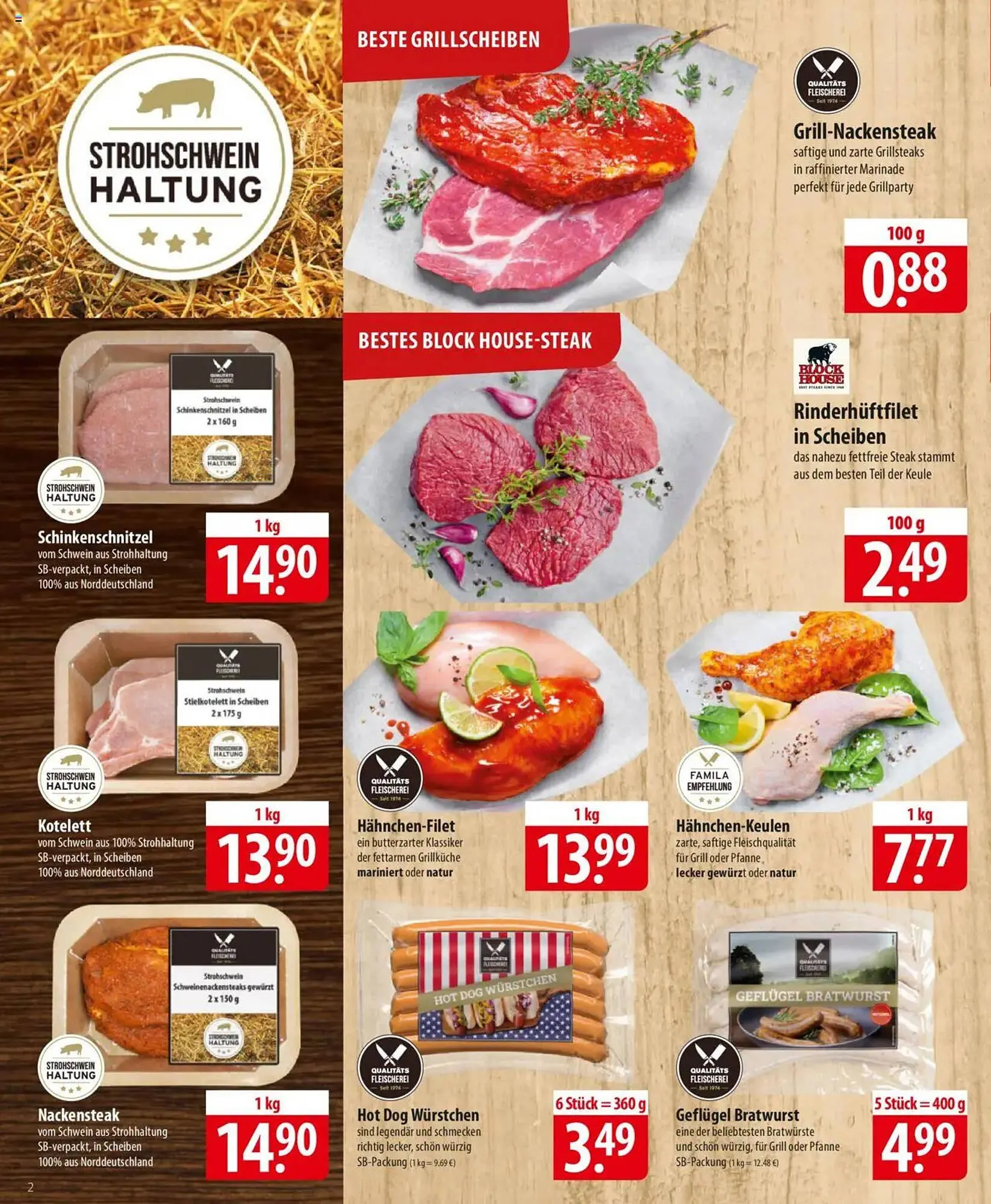 Famila Nord Ost Prospekt von 22. April bis 26. April 2025 - Prospekt seite 2