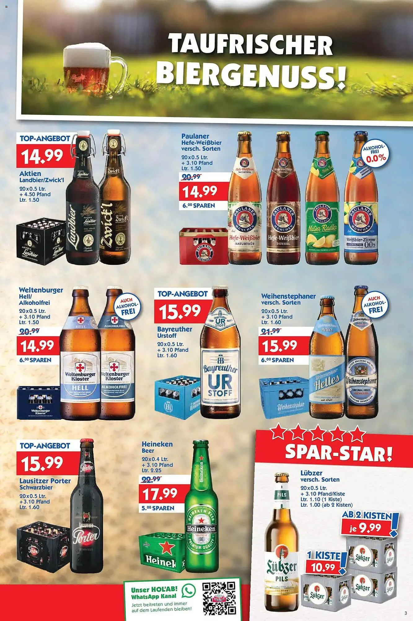 Hol'ab Getränkemarkt Prospekt von 23. Februar bis 28. Februar 2026 - Prospekt seite 3