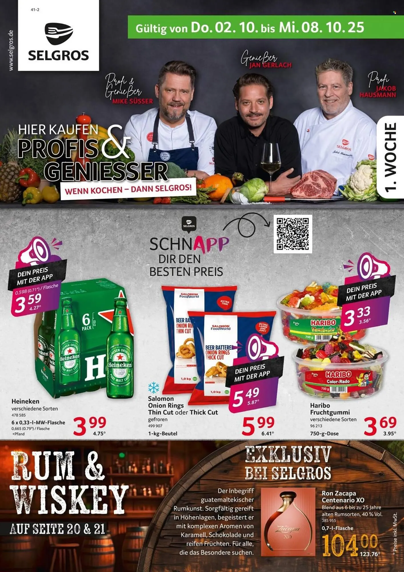 Selgros Prospekt von 2. Oktober bis 8. Oktober 2025 - Prospekt seite 1