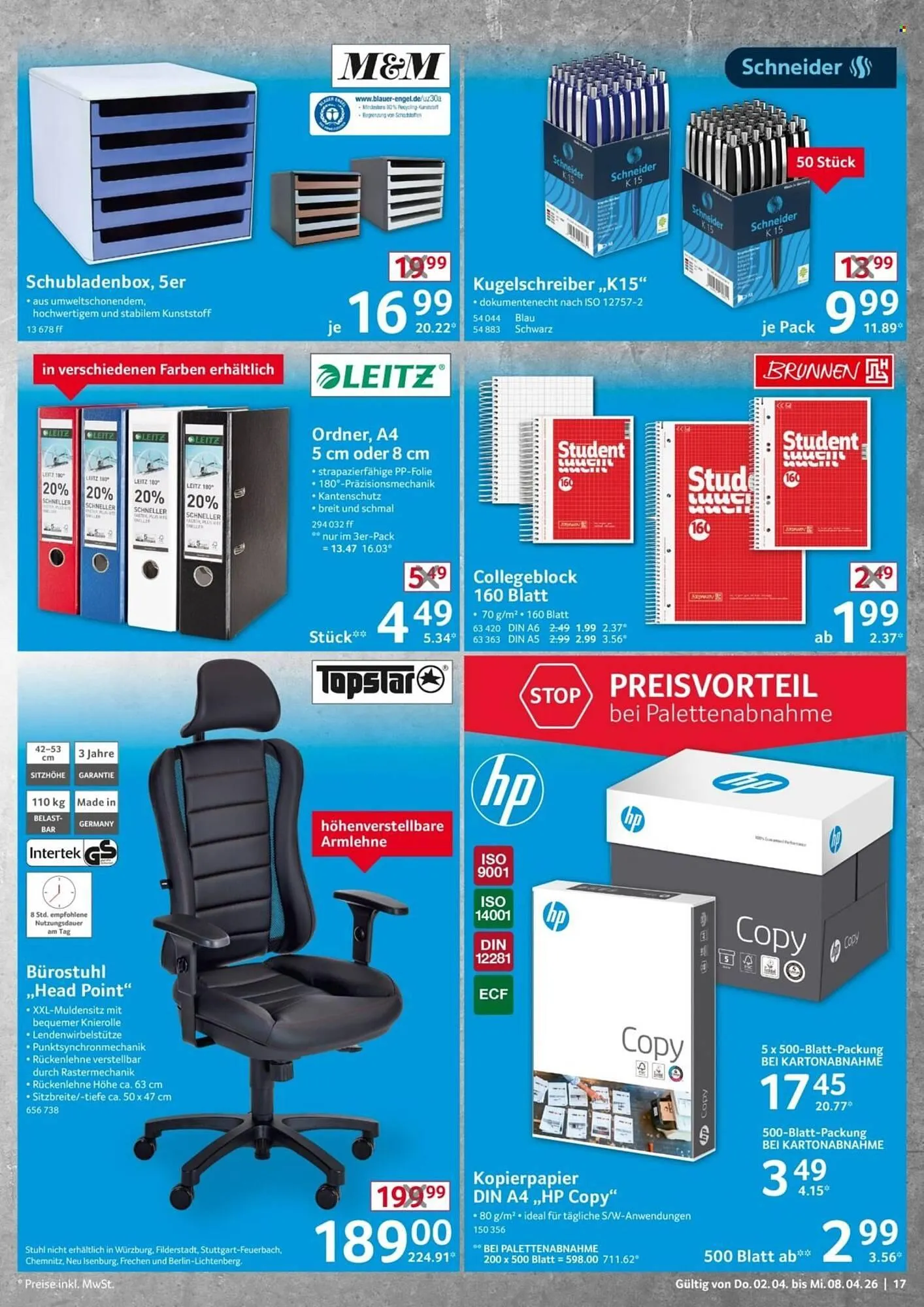 Selgros Prospekt von 2. April bis 8. April 2026 - Prospekt seite 17