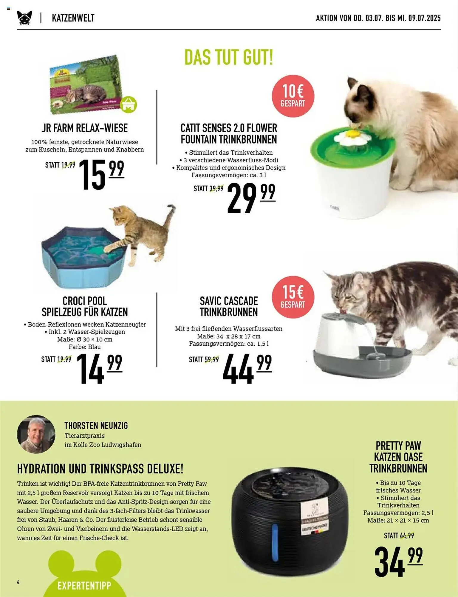 Kölle Zoo Prospekt von 3. Juli bis 9. Juli 2025 - Prospekt seite 4