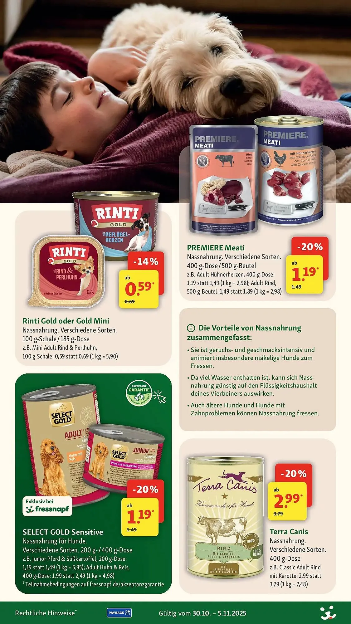 Fressnapf Prospekt von 29. Oktober bis 5. November 2025 - Prospekt seite 10