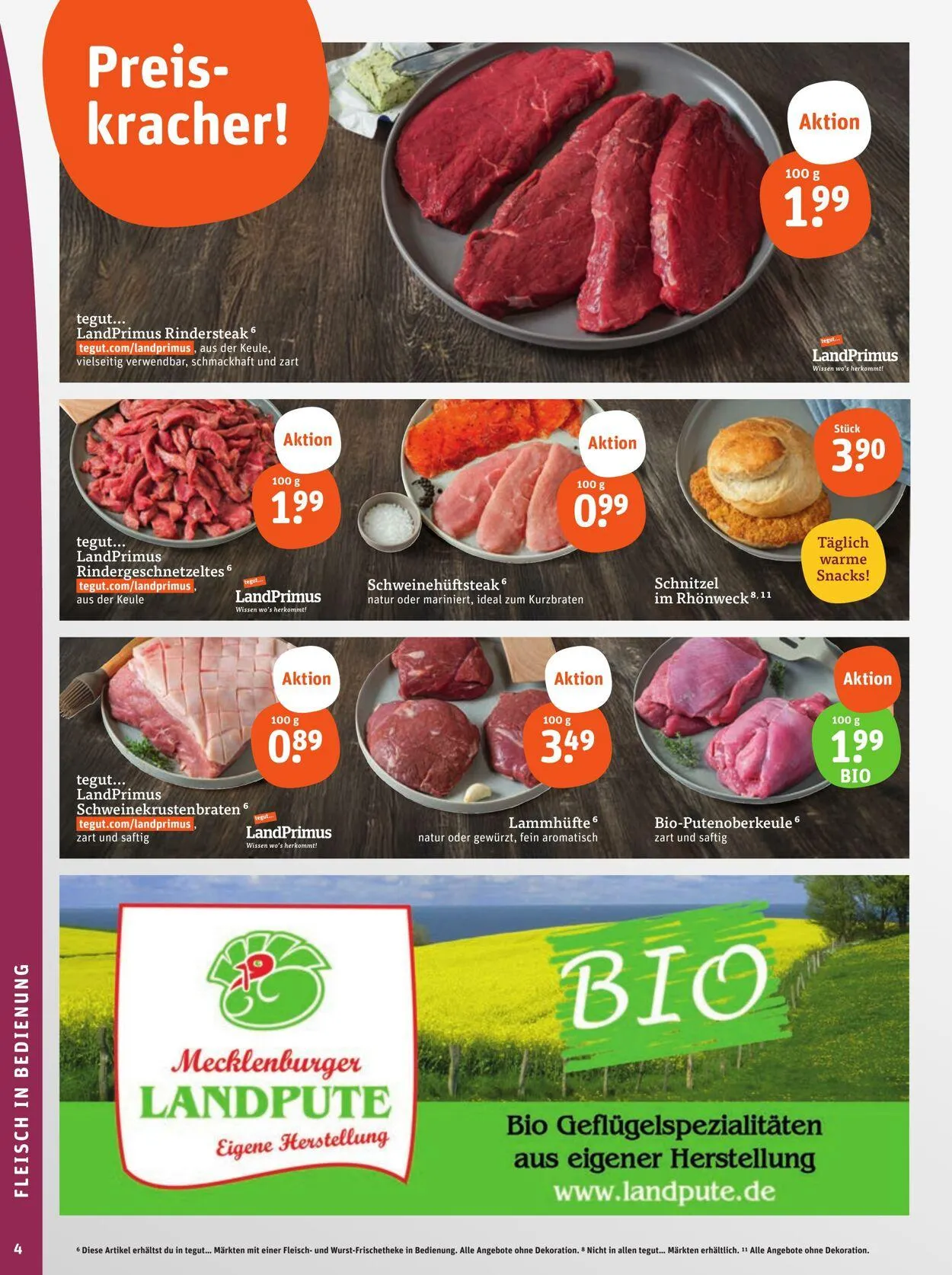 Tegut Aktueller Prospekt von 5. Mai bis 11. Mai 2025 - Prospekt seite 6