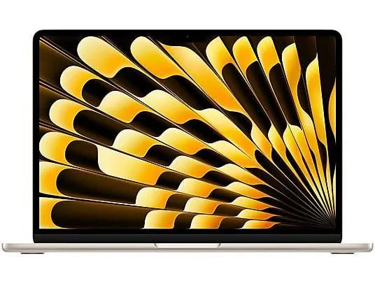 APPLE MRXU3D/A MBA 13.6 M3 C8 8/512/10C STL, Notebook, mit 13,6 Zoll Display, Apple,M3 Prozessor, 8 GB RAM, 512 GB SSD, Apple Keine Grafikkarte, Polarstern, macOS