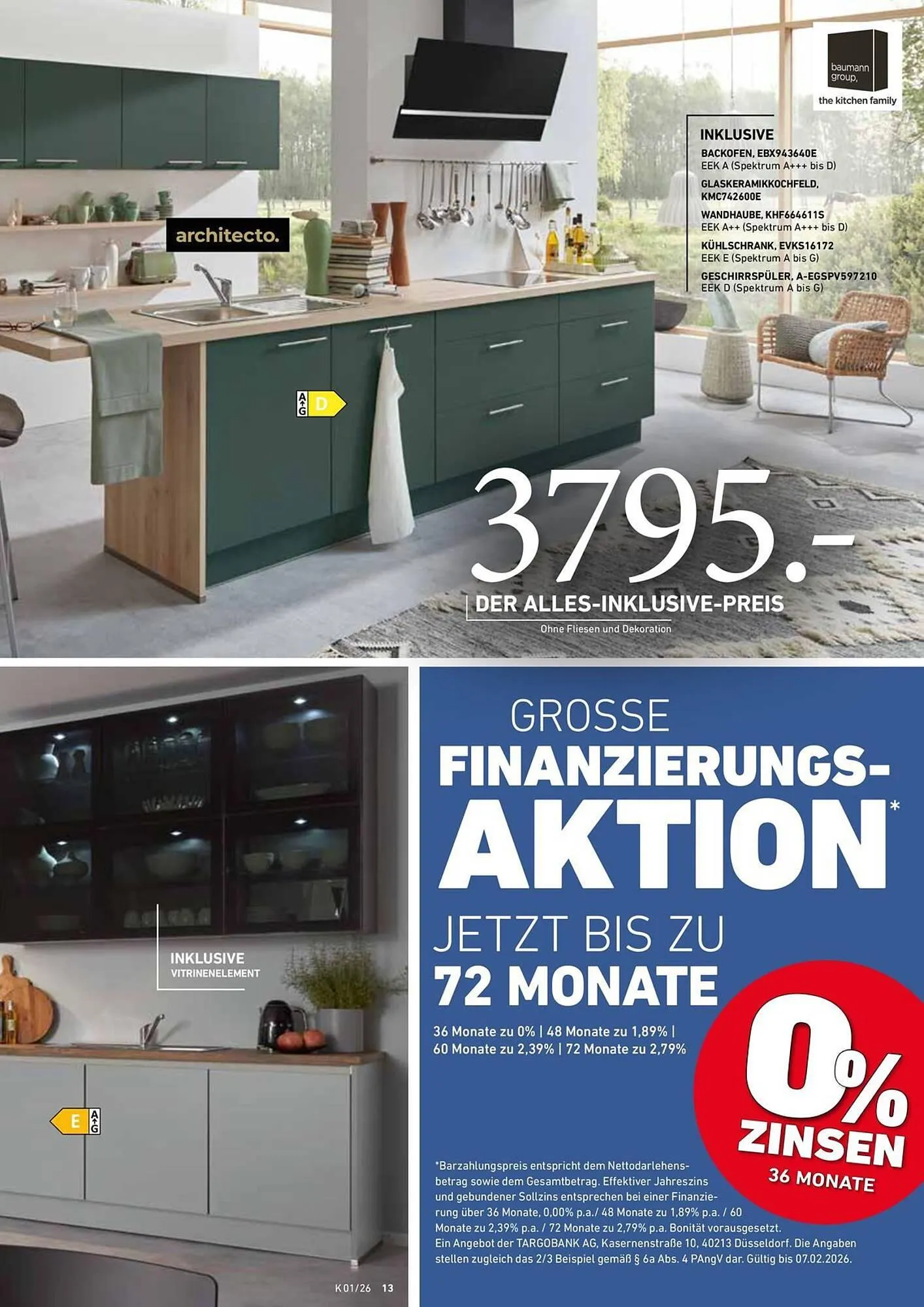 Küchen Aktuell Prospekt von 13. Januar bis 31. Dezember 2026 - Prospekt seite 13