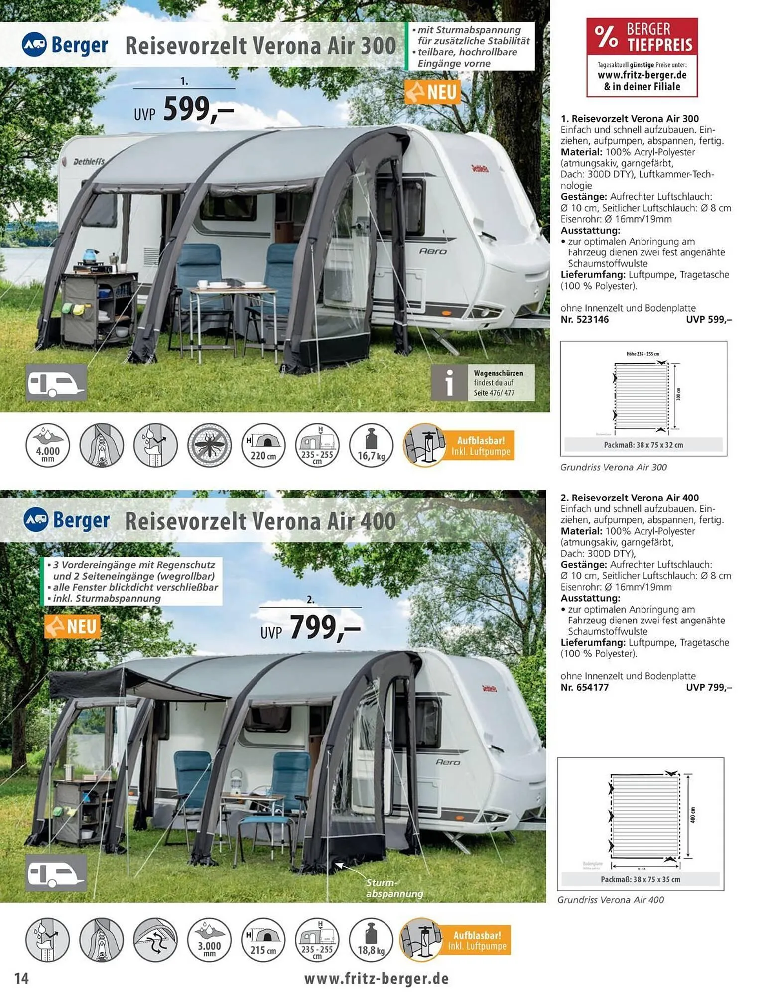 Fritz Berger Prospekt von 27. Mai bis 31. Dezember 2025 - Prospekt seite 14