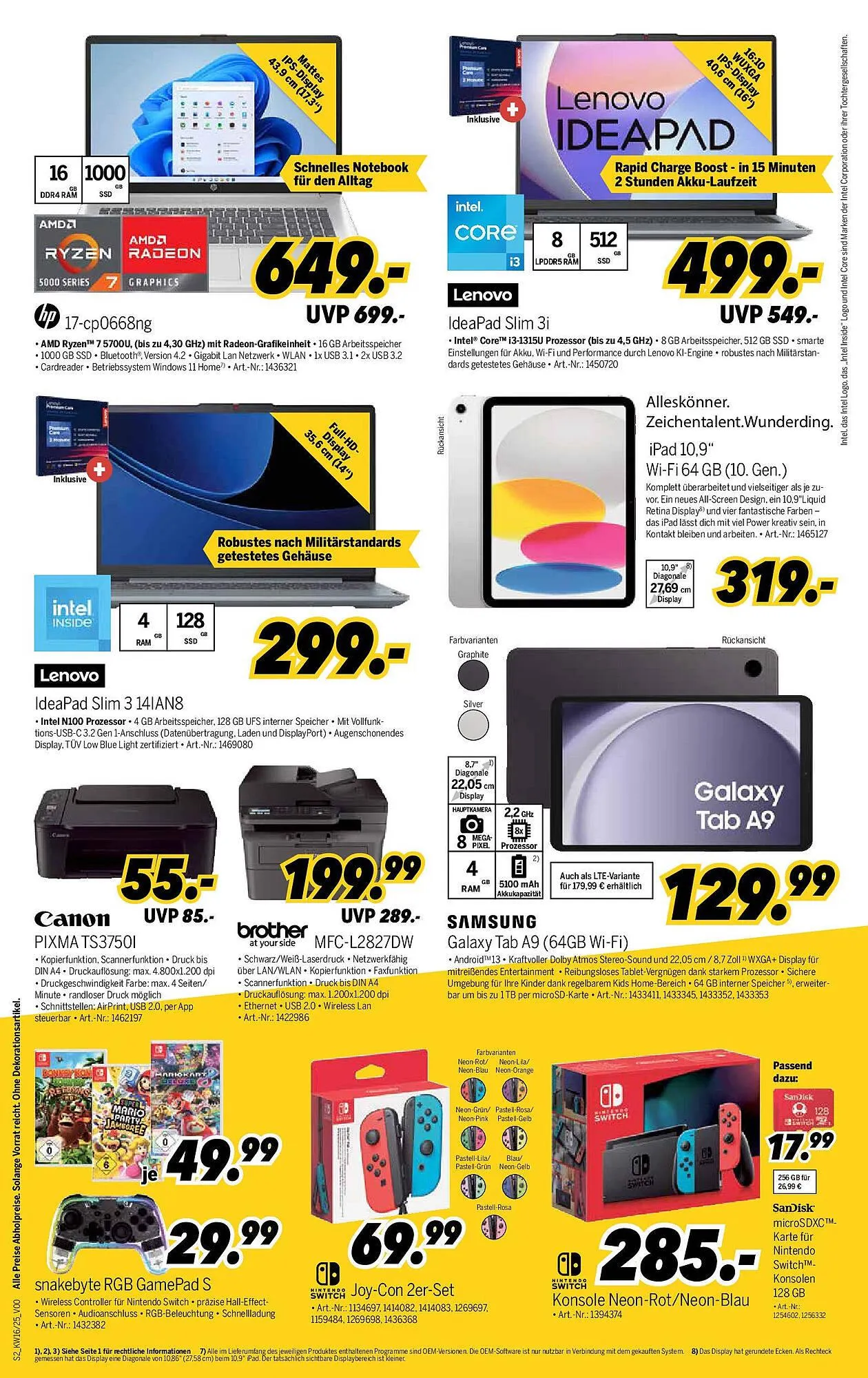 MEDIMAX Prospekt von 10. April bis 17. April 2025 - Prospekt seite 2