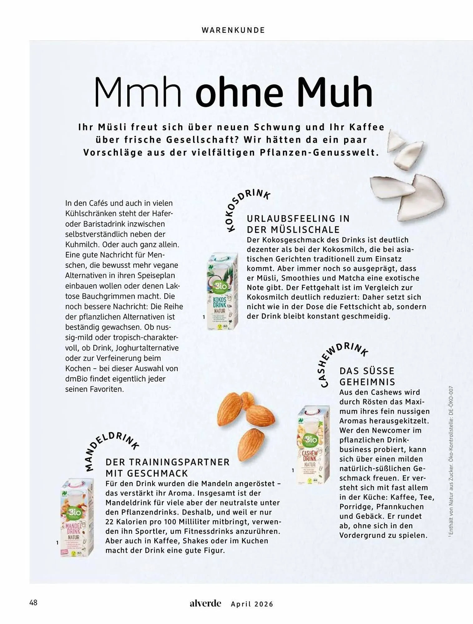 Dm drogerie Magazin von 1. April bis 30. April 2026 - Prospekt seite 48
