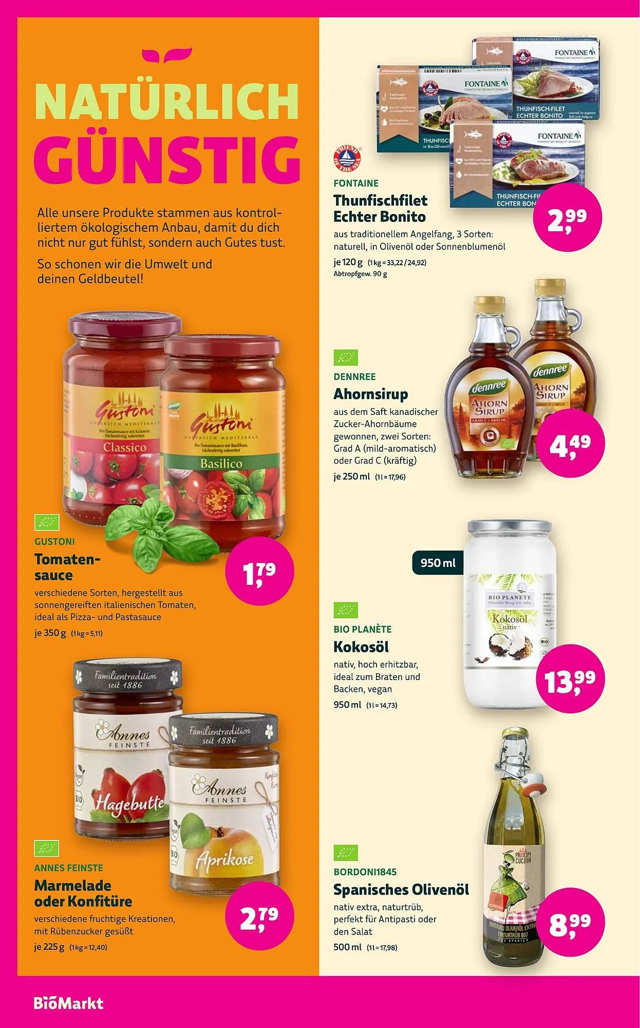 Aleco Biomarkt Prospekt von 14. Januar bis 27. Januar 2026 - Prospekt seite 10