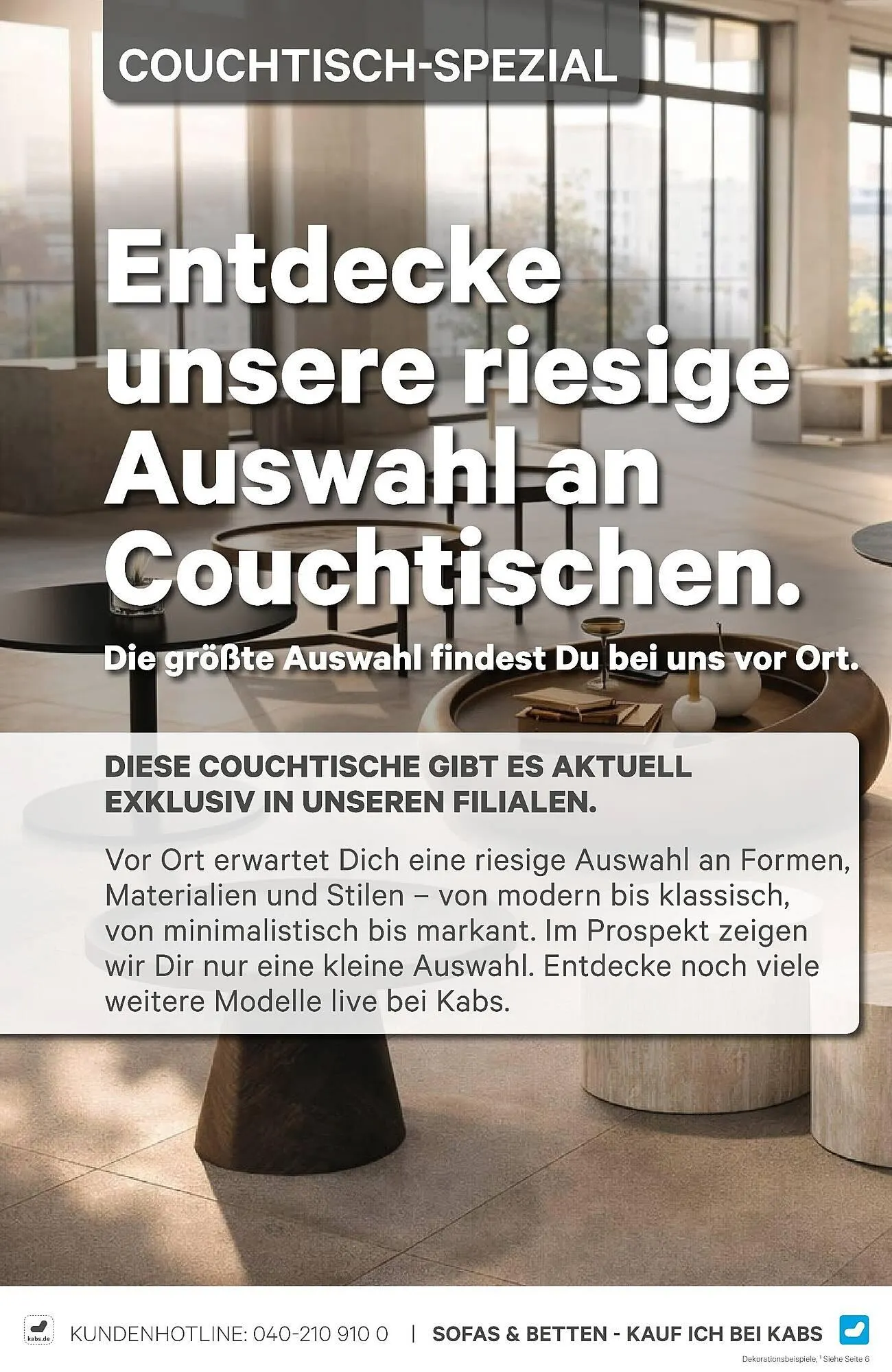 Kabs Polsterwelt Prospekt von 27. Februar bis 25. März 2026 - Prospekt seite 34